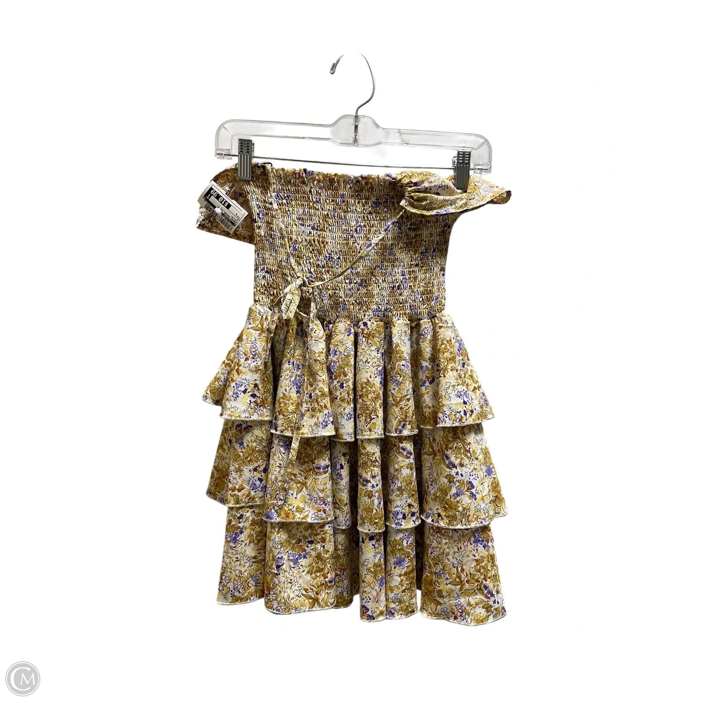 Dress Casual Short By Clothes Mentor In Yellow, Size: S