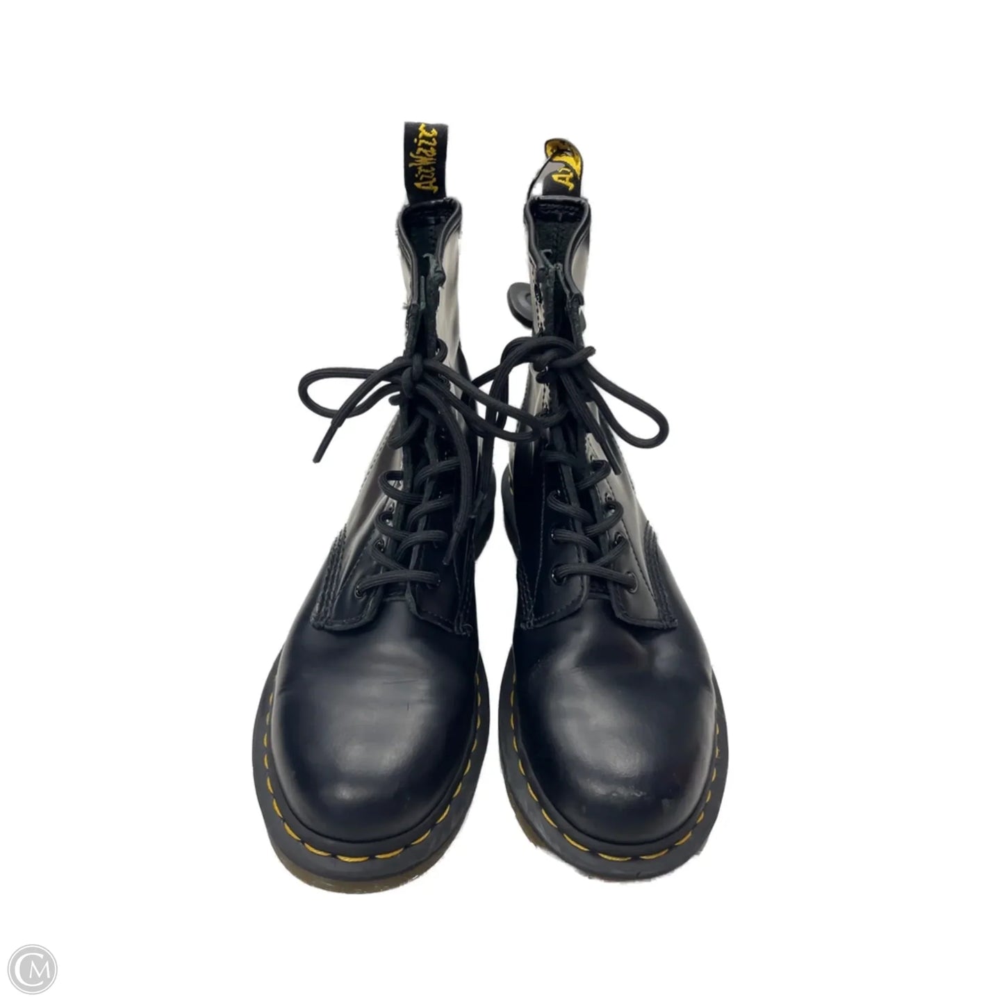 Boots Ankle Flats By Dr Martens In Black, Size: 8
