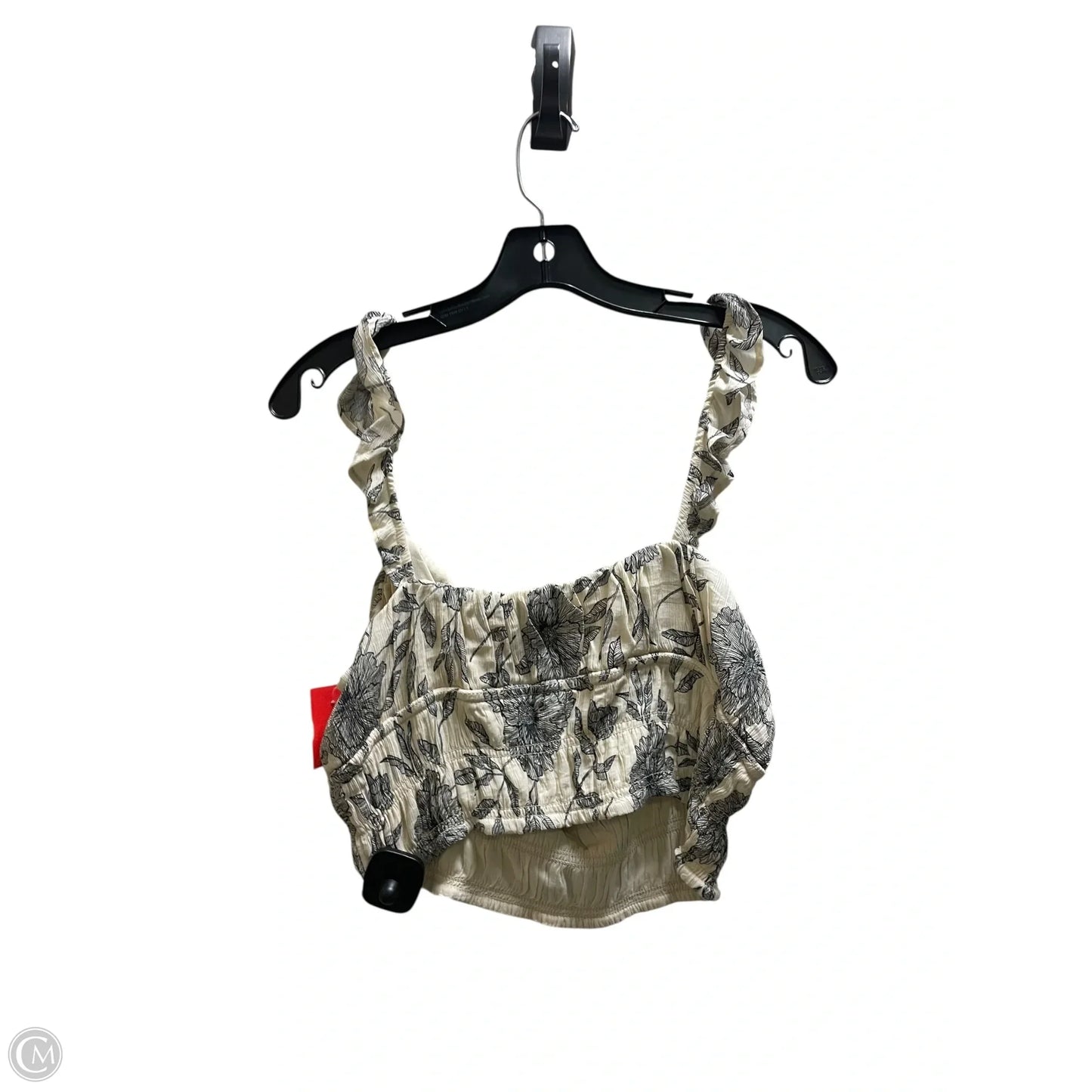 Top Sleeveless By Abercrombie And Fitch In Floral Print, Size: L