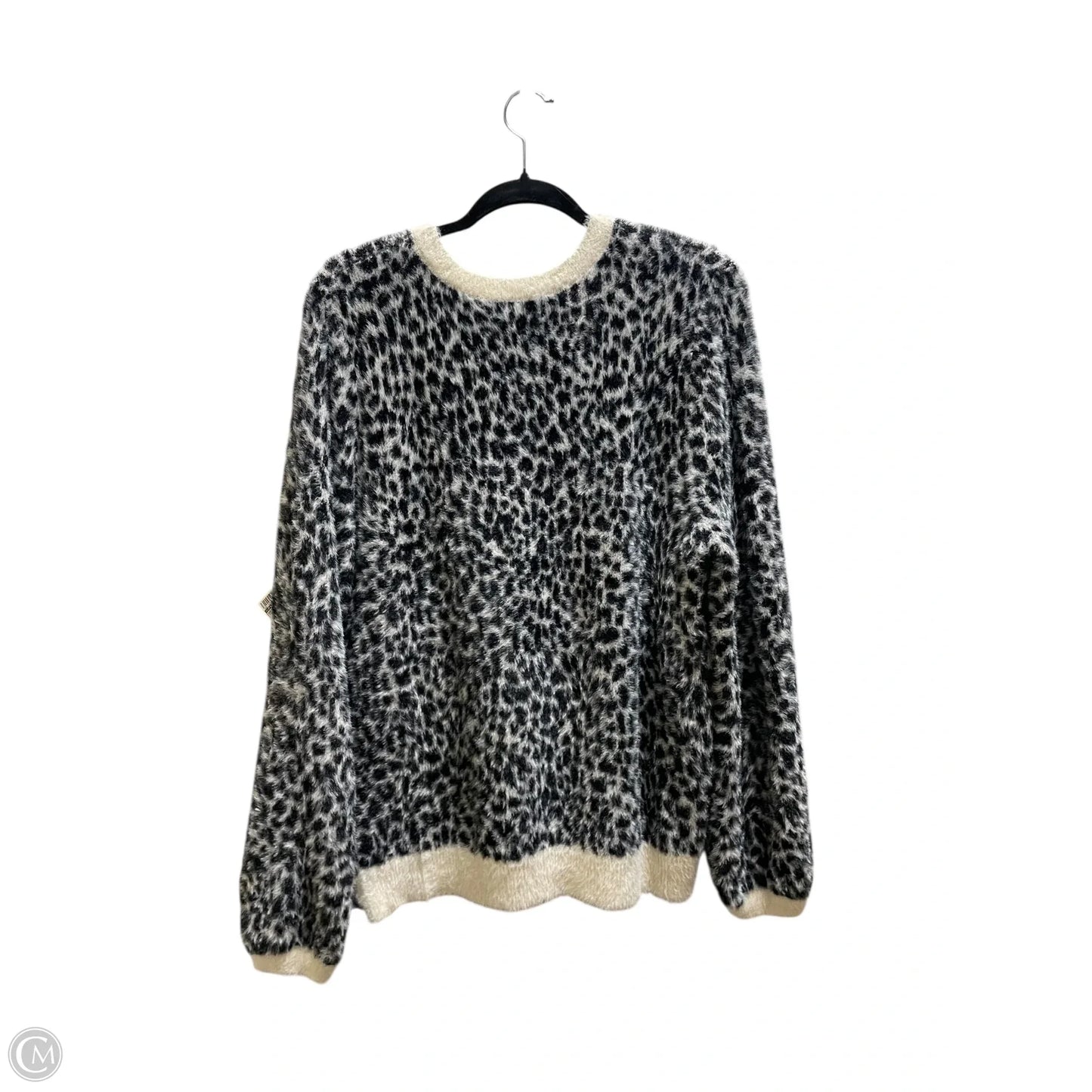 Sweater By Loft In Grey, Size: Xl