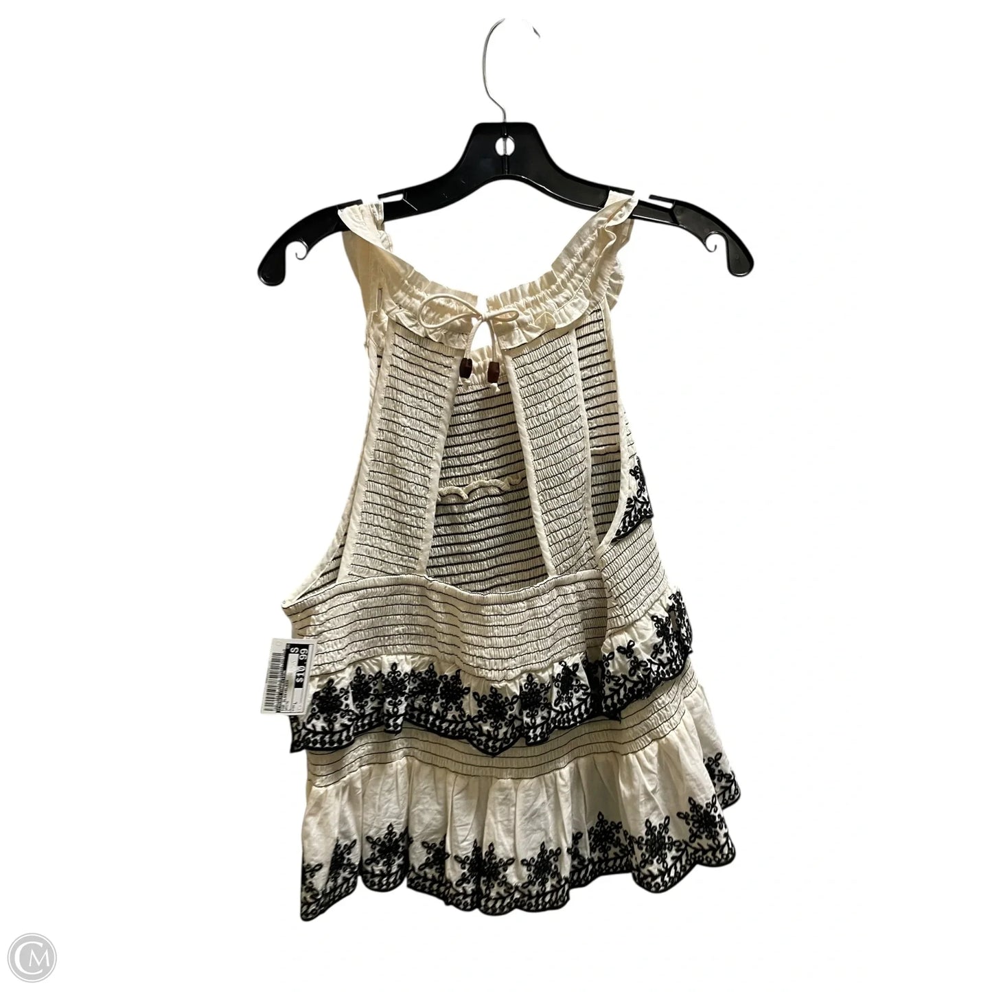 Top Sleeveless By French Connection In White, Size: L