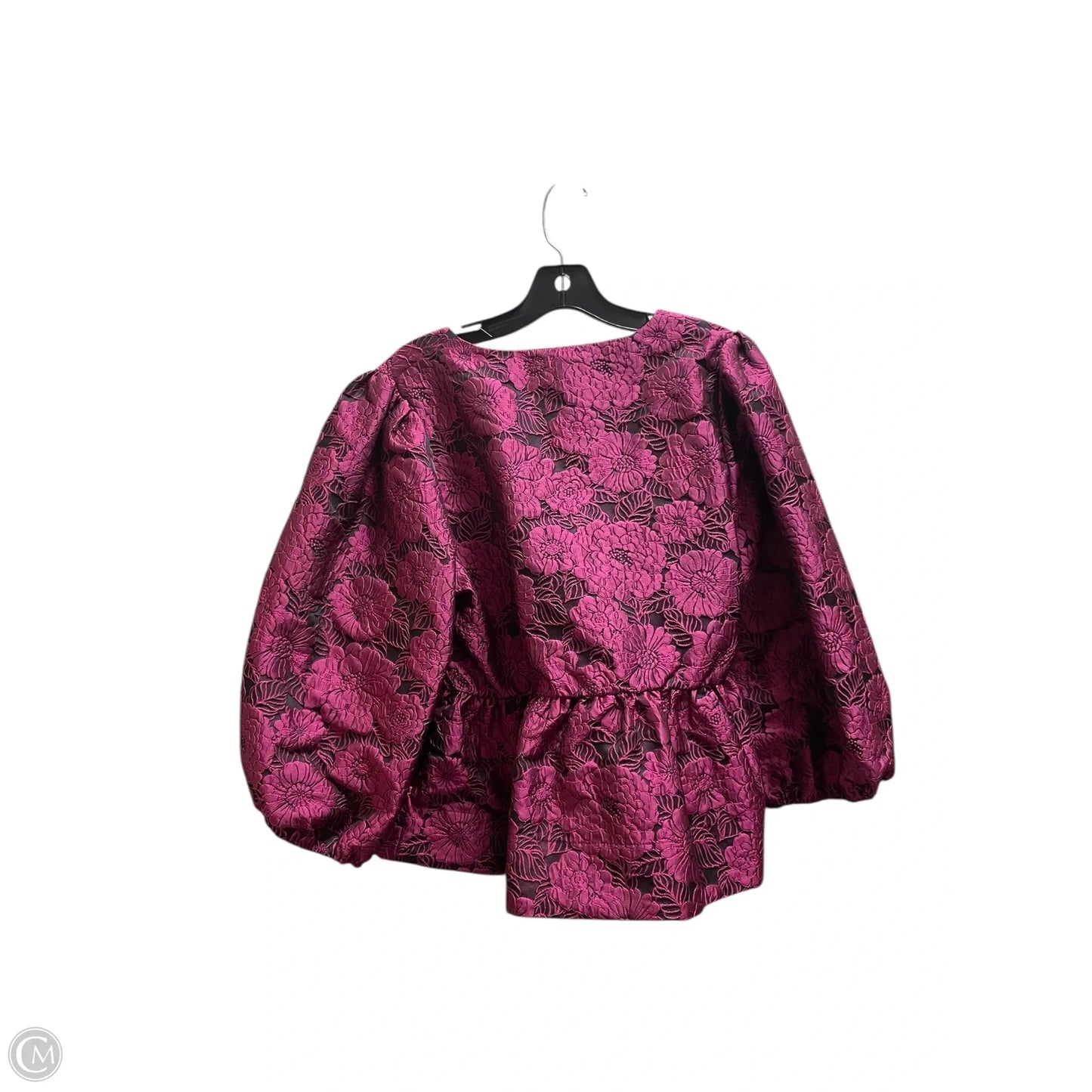 Top Long Sleeve By Entro In Purple, Size: L