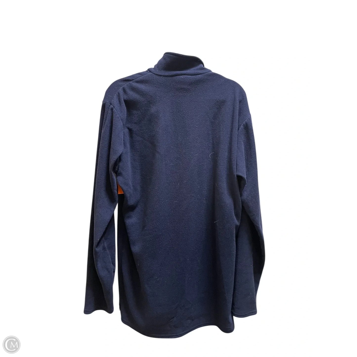 Sweatshirt Collar By Patagonia In Blue, Size: L