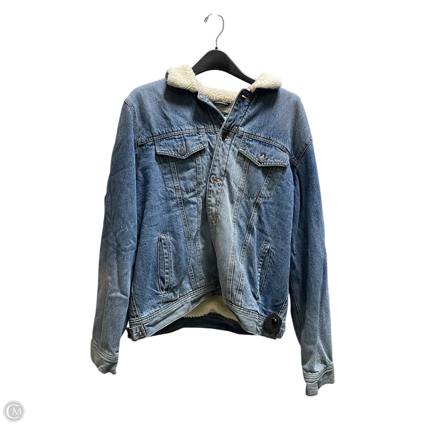 Coat Other By Old Navy In Blue Denim, Size: L