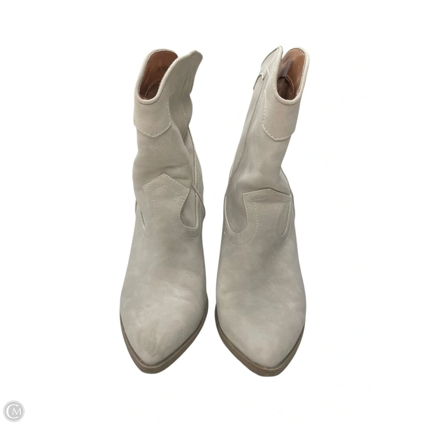 Boots Ankle Heels By Dolce Vita In Grey, Size: 8