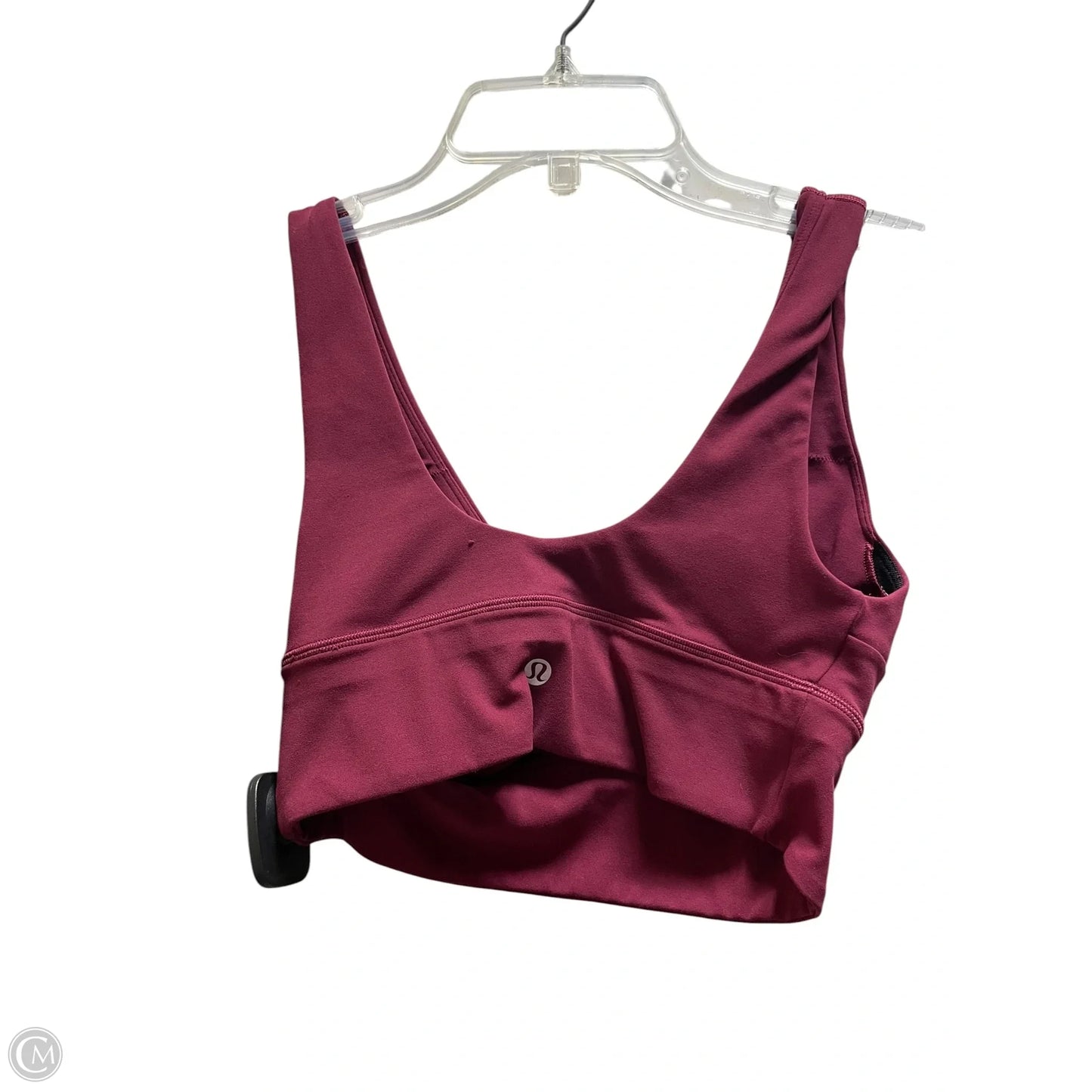 Athletic Bra By Lululemon In Red, Size: 4