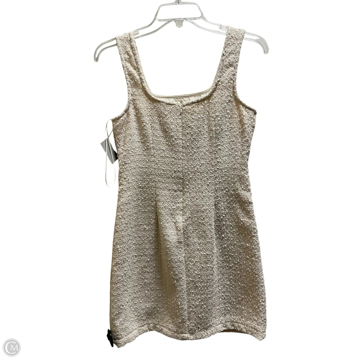 Dress Casual Short By Clothes Mentor In Cream, Size: S