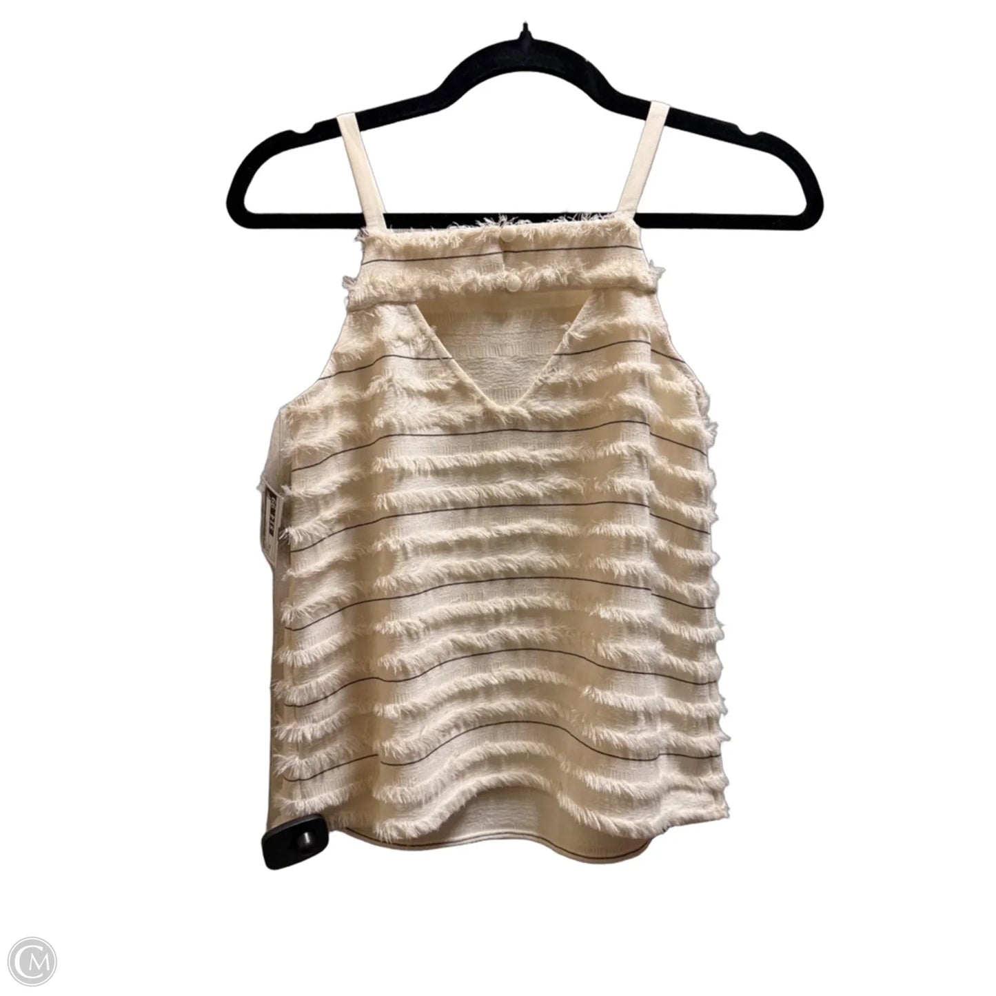 Top Sleeveless By Maeve In Cream, Size: Xs