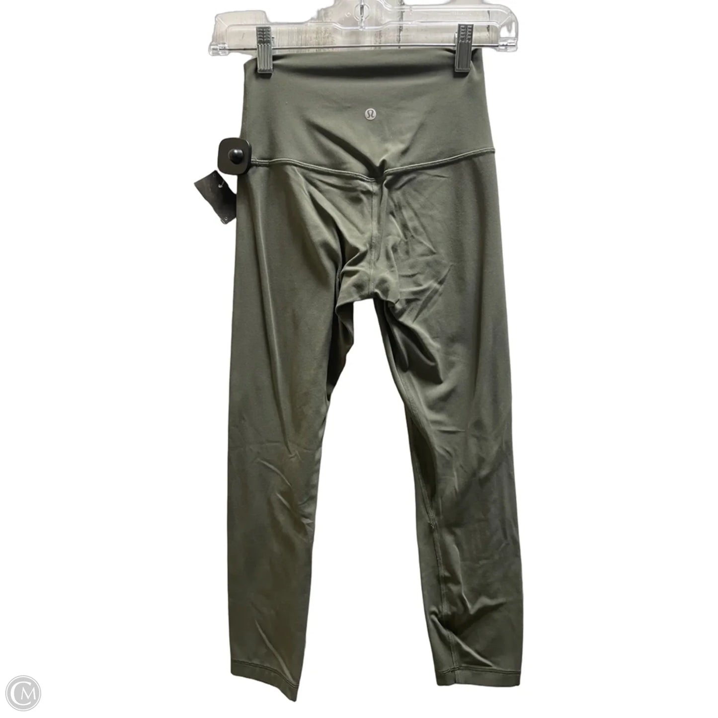 Athletic Leggings By Lululemon In Green, Size: 4