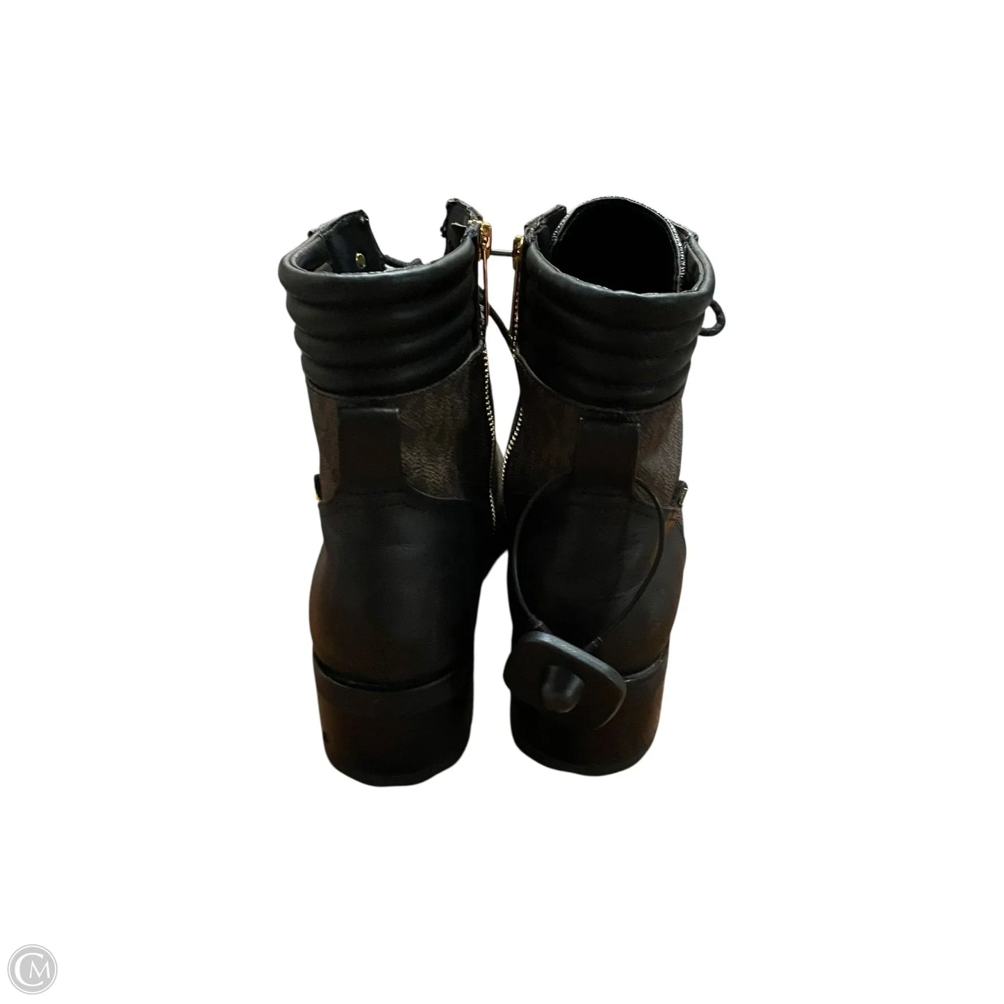 Boots Designer By Michael Kors In Brown, Size: 10