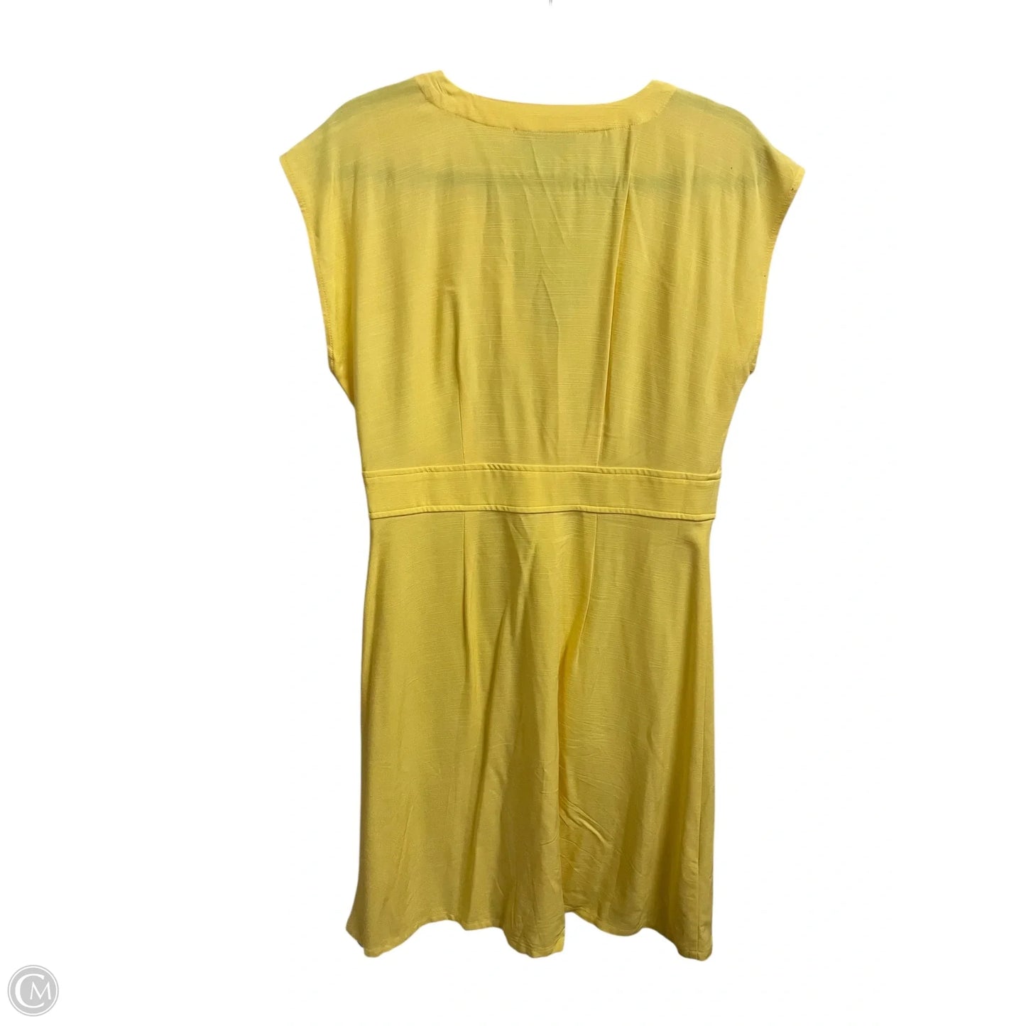 Dress Work By Loft In Yellow, Size: S
