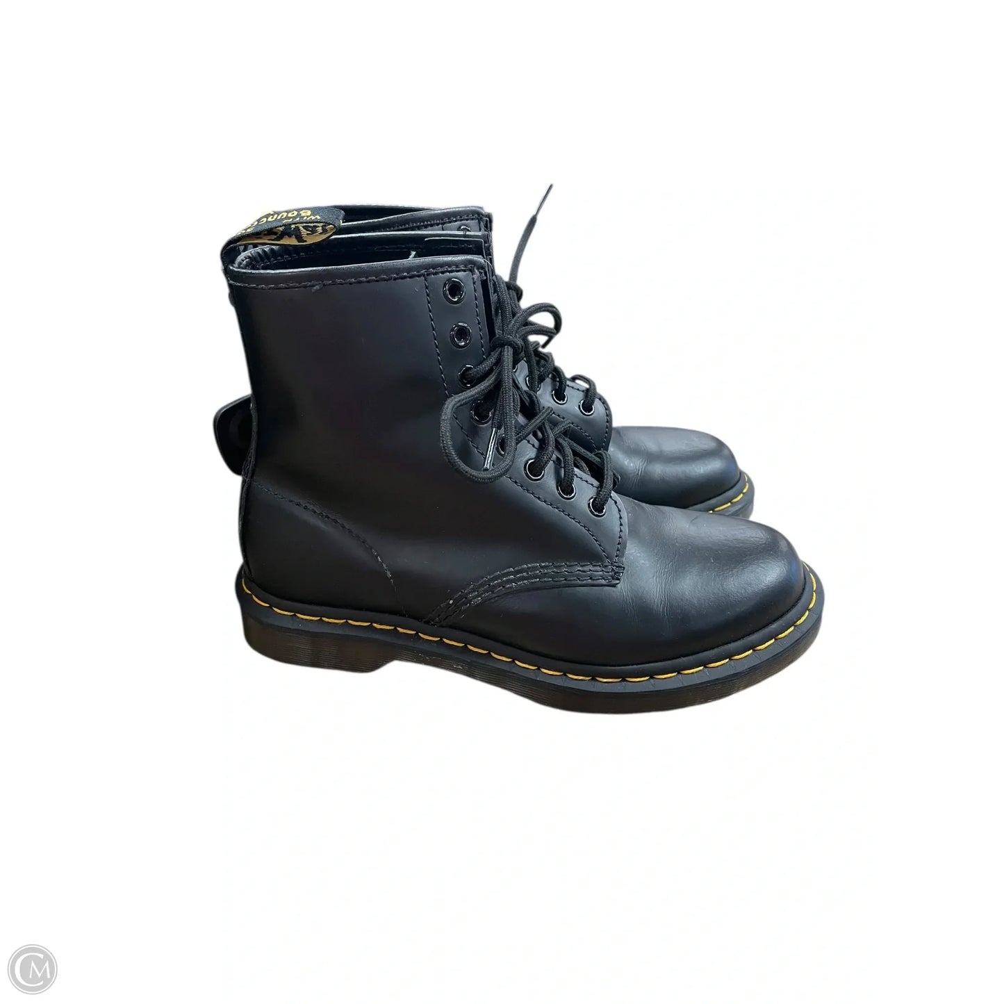 Boots Ankle Flats By Dr Martens In Black, Size: 9