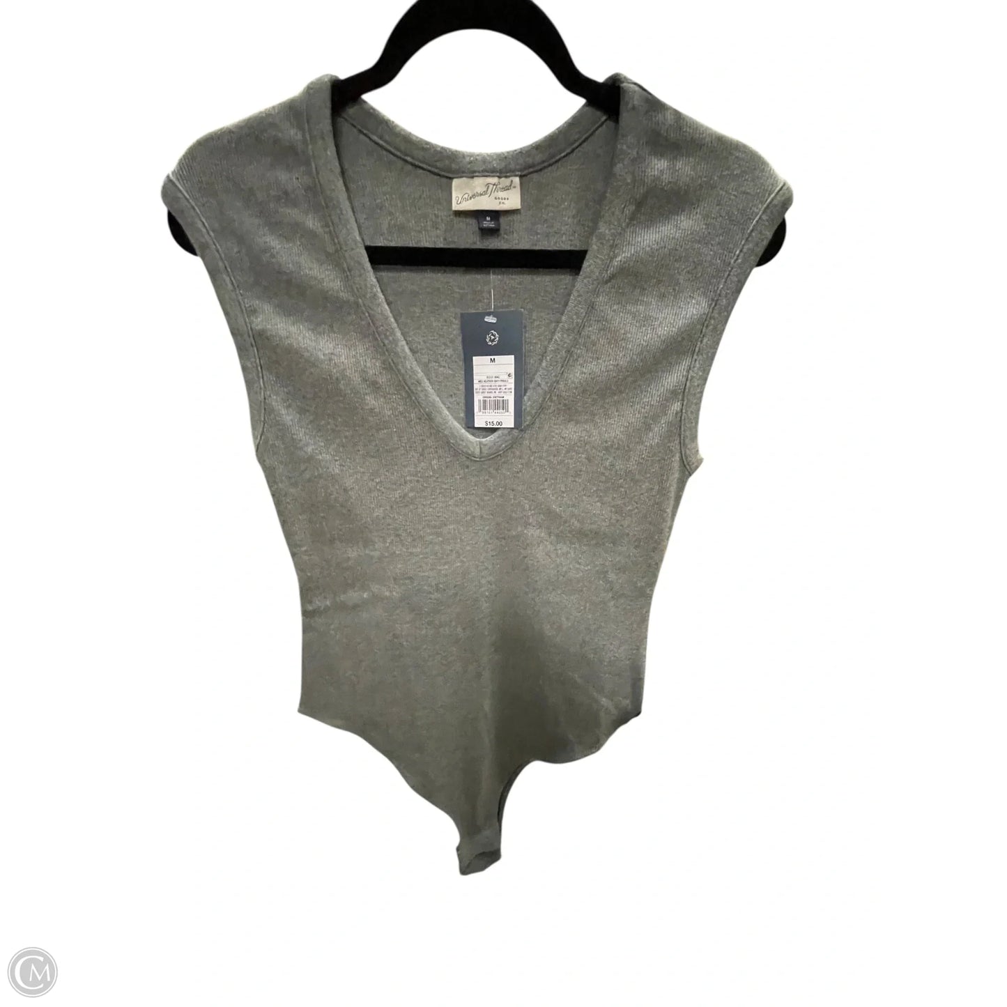 Bodysuit By Universal Thread In Grey, Size: M