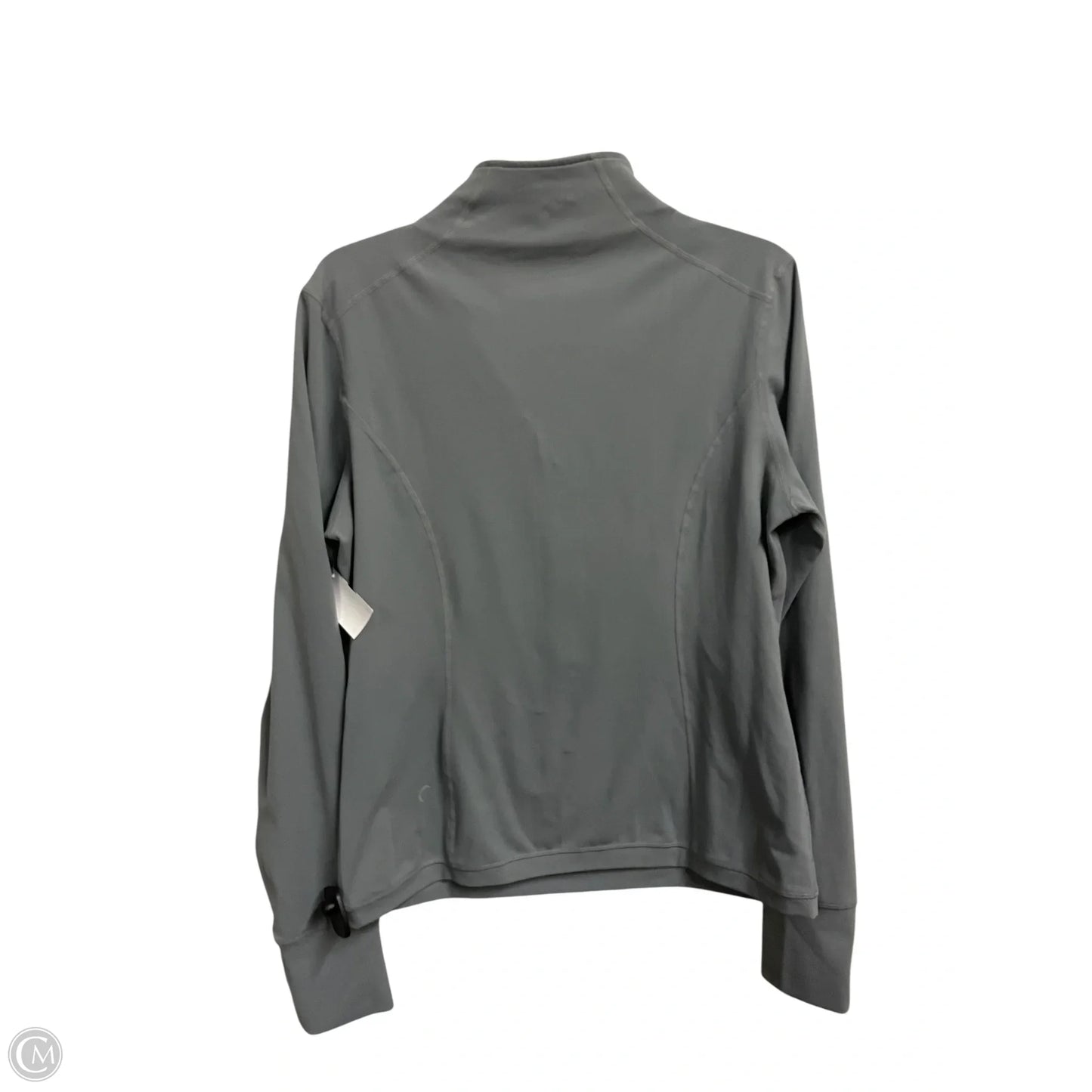 Athletic Jacket By Zyia In Grey, Size: Xxl