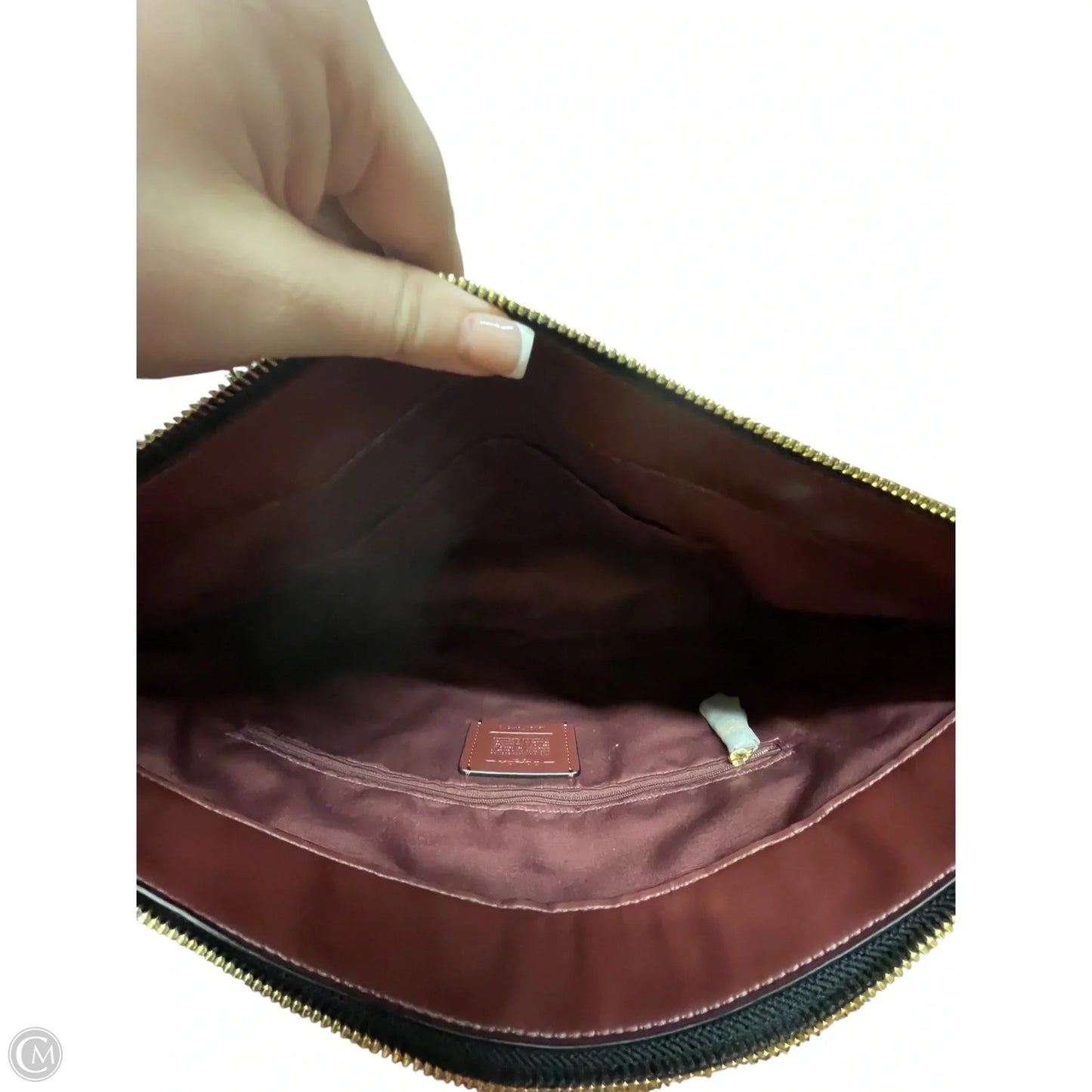 Handbag Designer By Coach, Size: Large