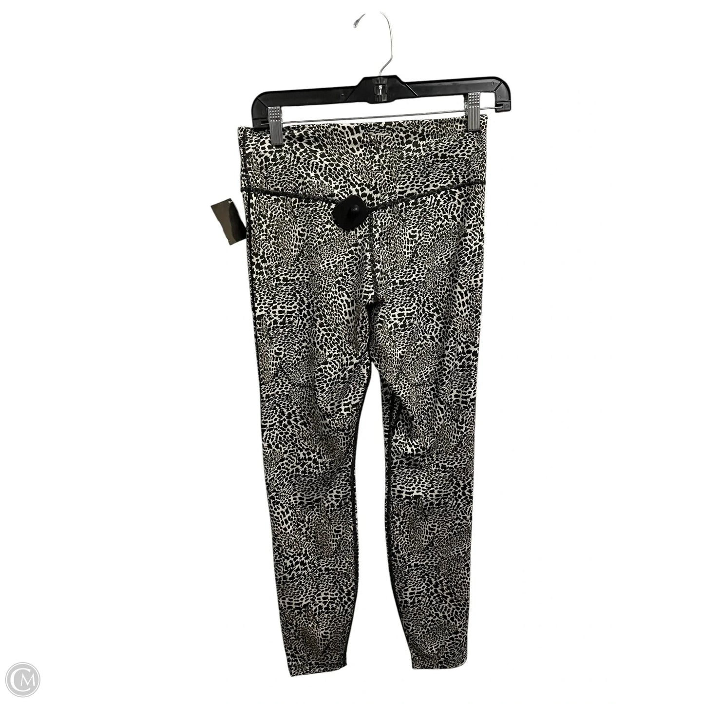 Athletic Leggings By Nike In Animal Print, Size: M