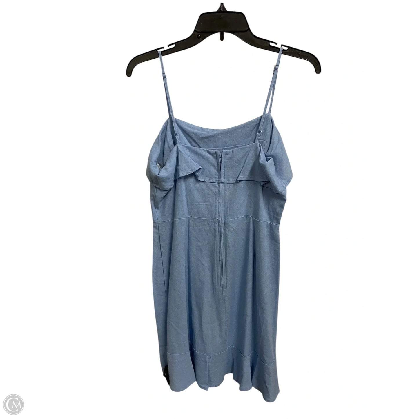 Dress Casual Short By Clothes Mentor In Blue, Size: M