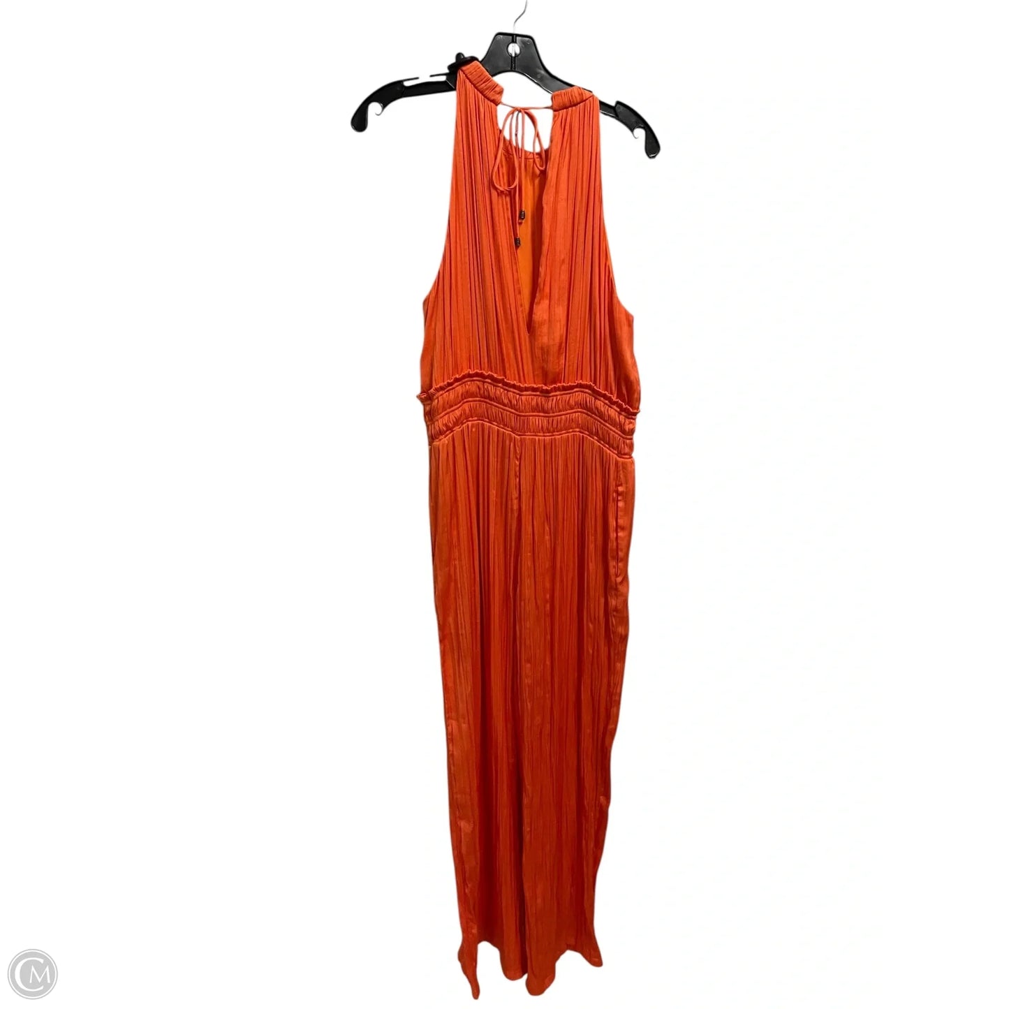 Dress Casual Maxi By Anthropologie In Orange, Size: M