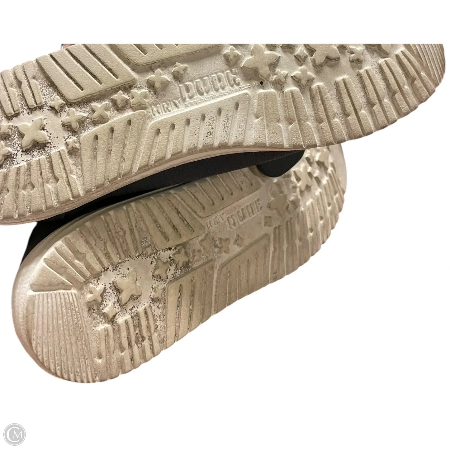 Shoes Flats By Hey Dude In Grey, Size: 9