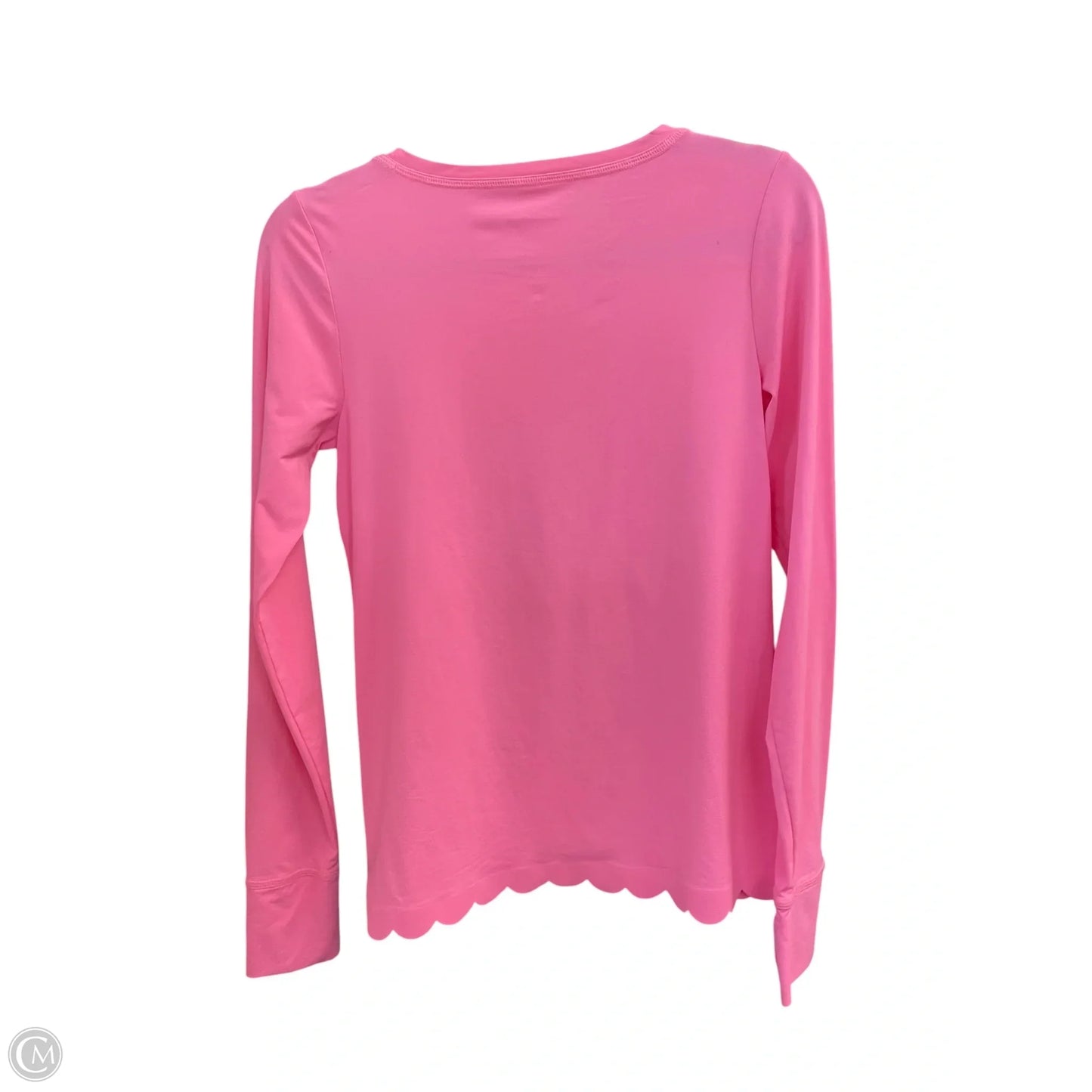 Top Long Sleeve Designer By Lilly Pulitzer In Pink, Size: S