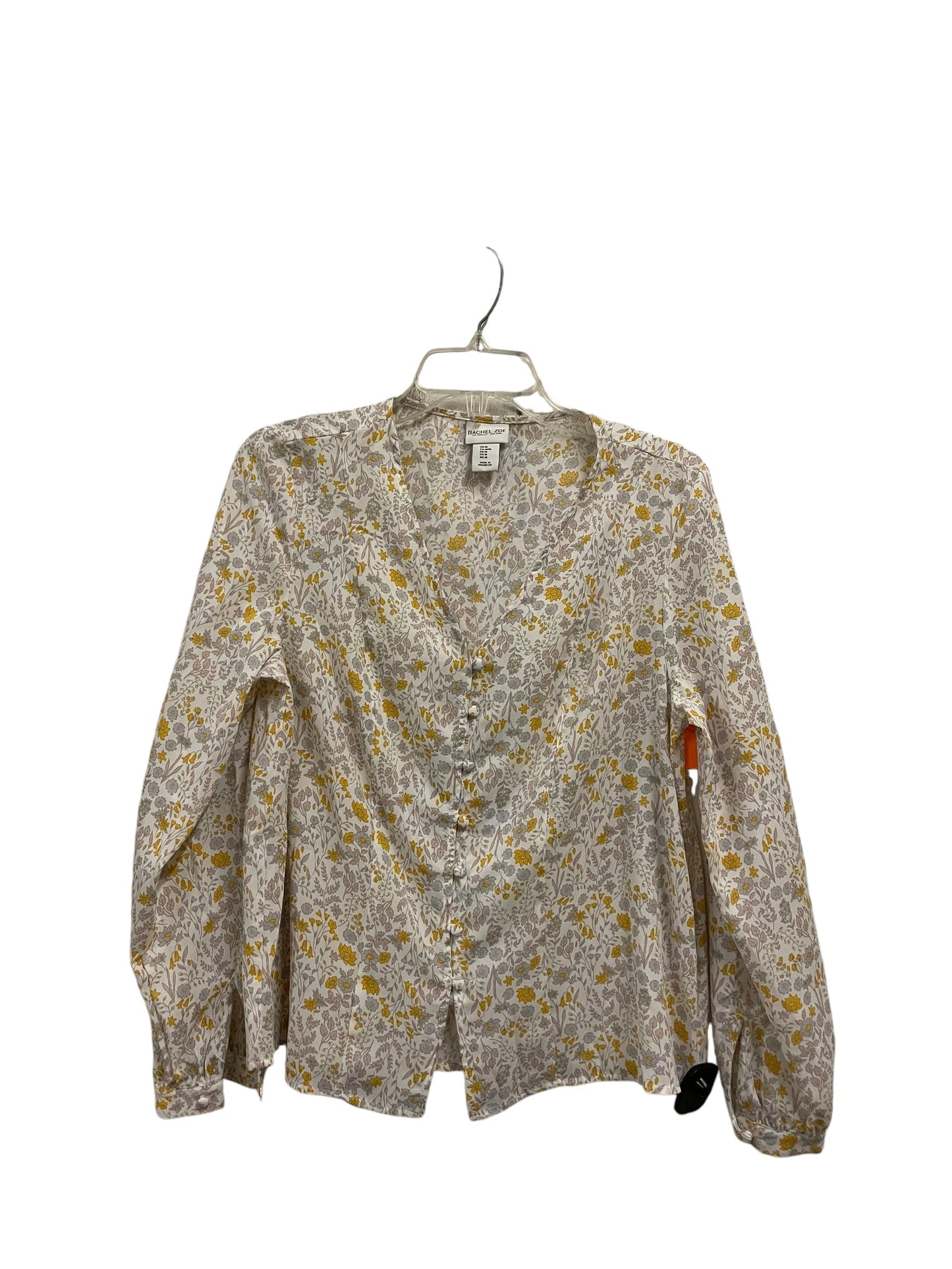 Top Long Sleeve By Rachel Zoe In Beige, Size: M