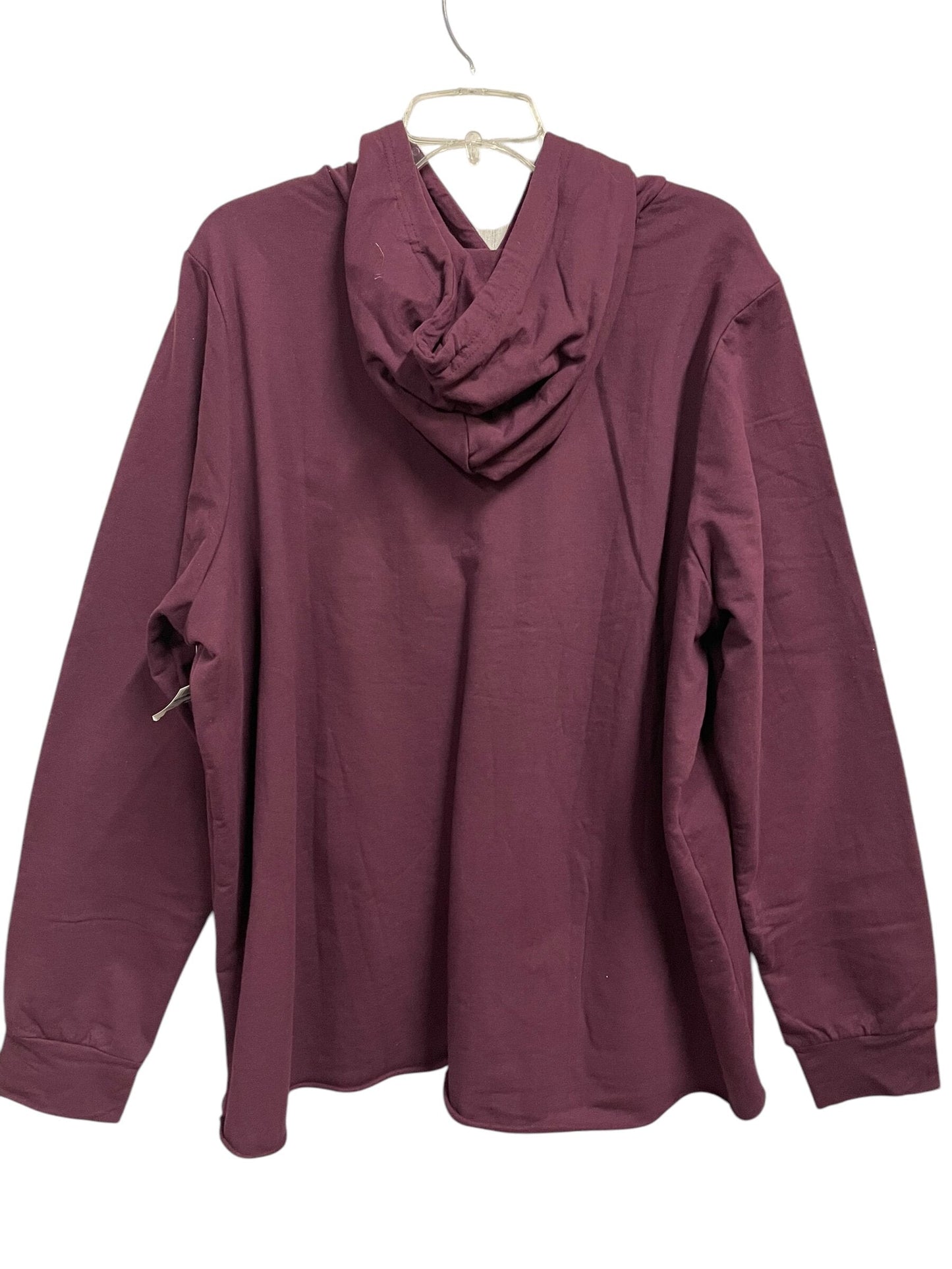 Athletic Top Long Sleeve Hoodie By Torrid Size: 3x