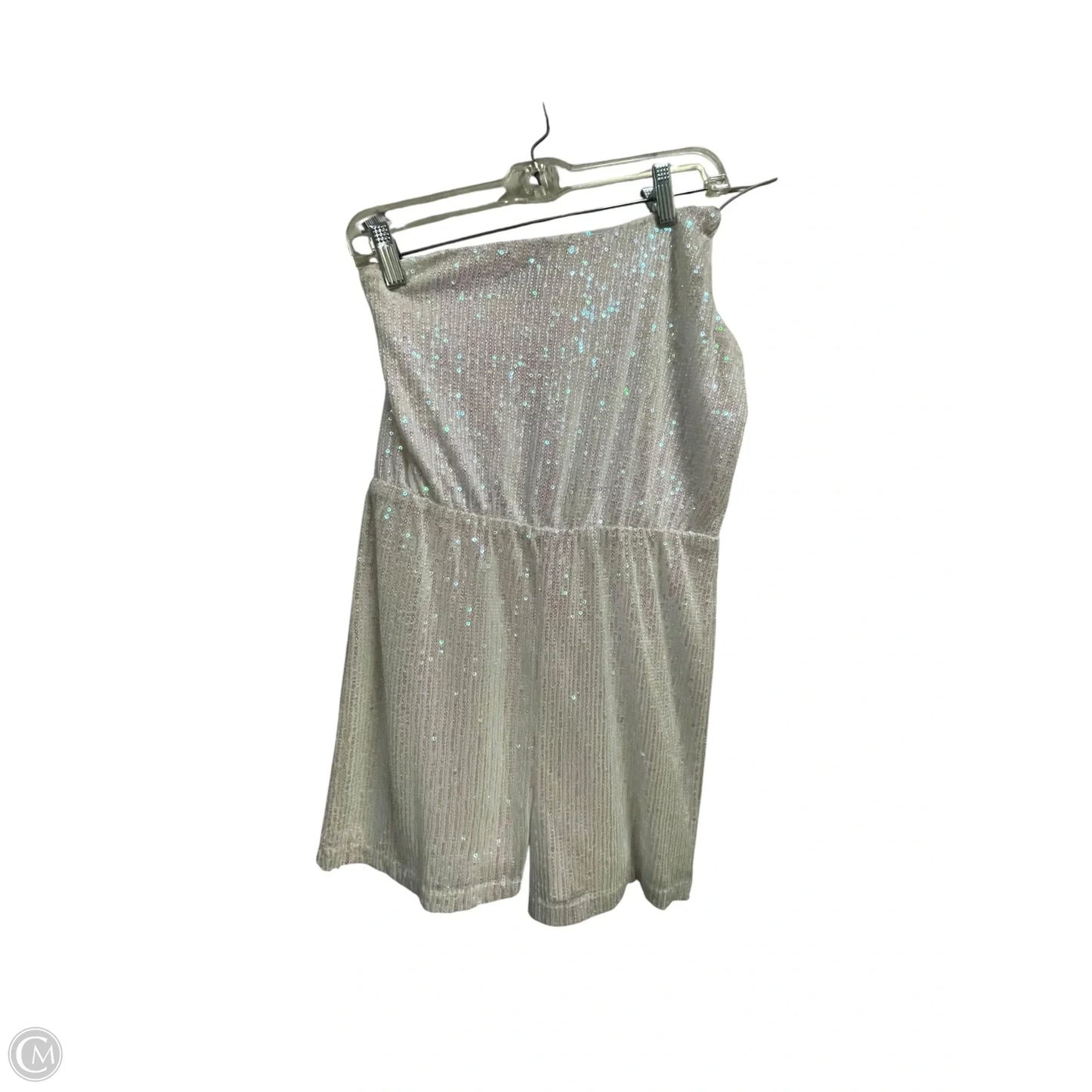 Romper By Clothes Mentor In White, Size: M