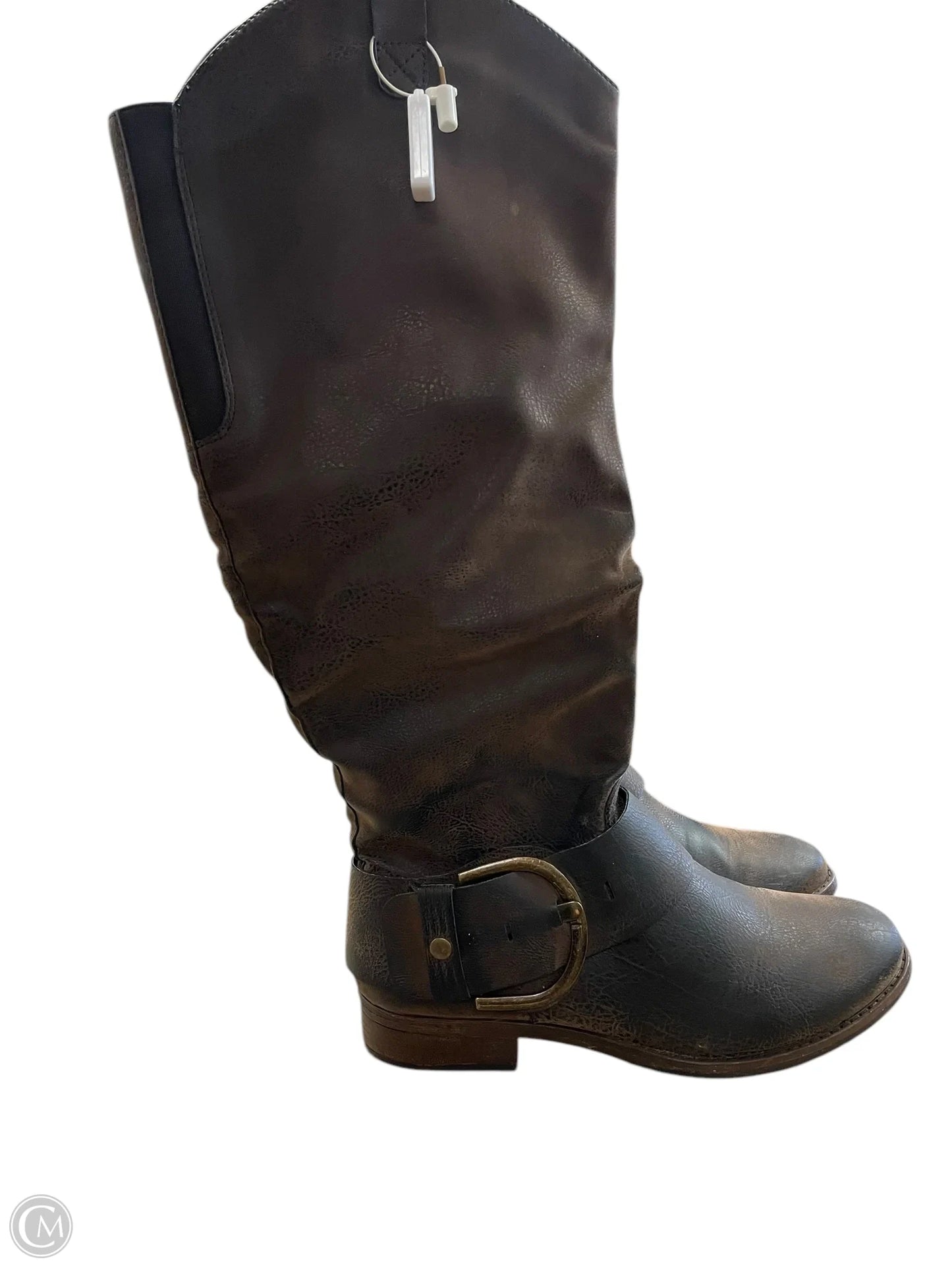Boots Knee Flats By Gh Bass And Co In Brown, Size: 8.5