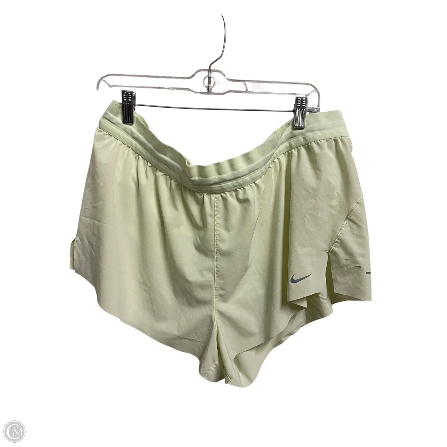 Athletic Shorts By Nike Apparel In Yellow, Size: Xl