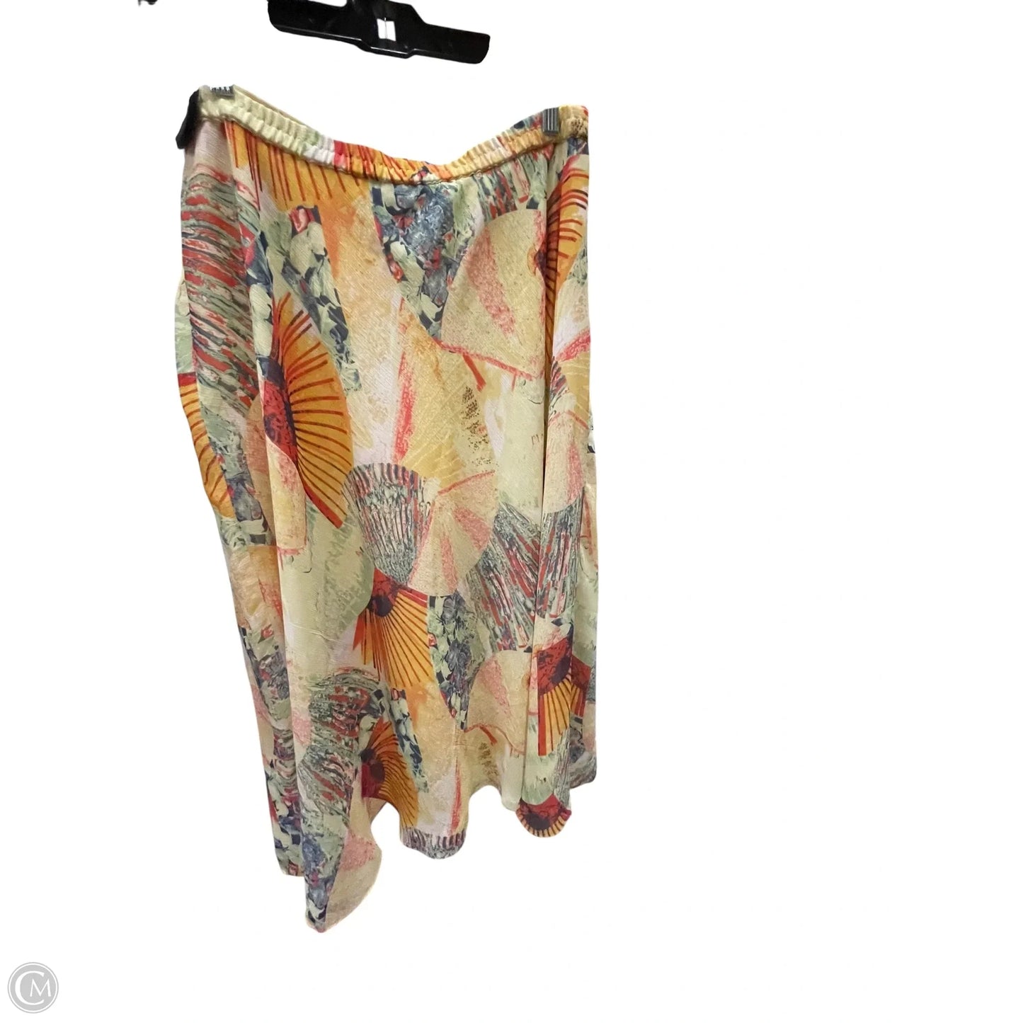 Skirt Midi By Coldwater Creek In Yellow, Size: 16