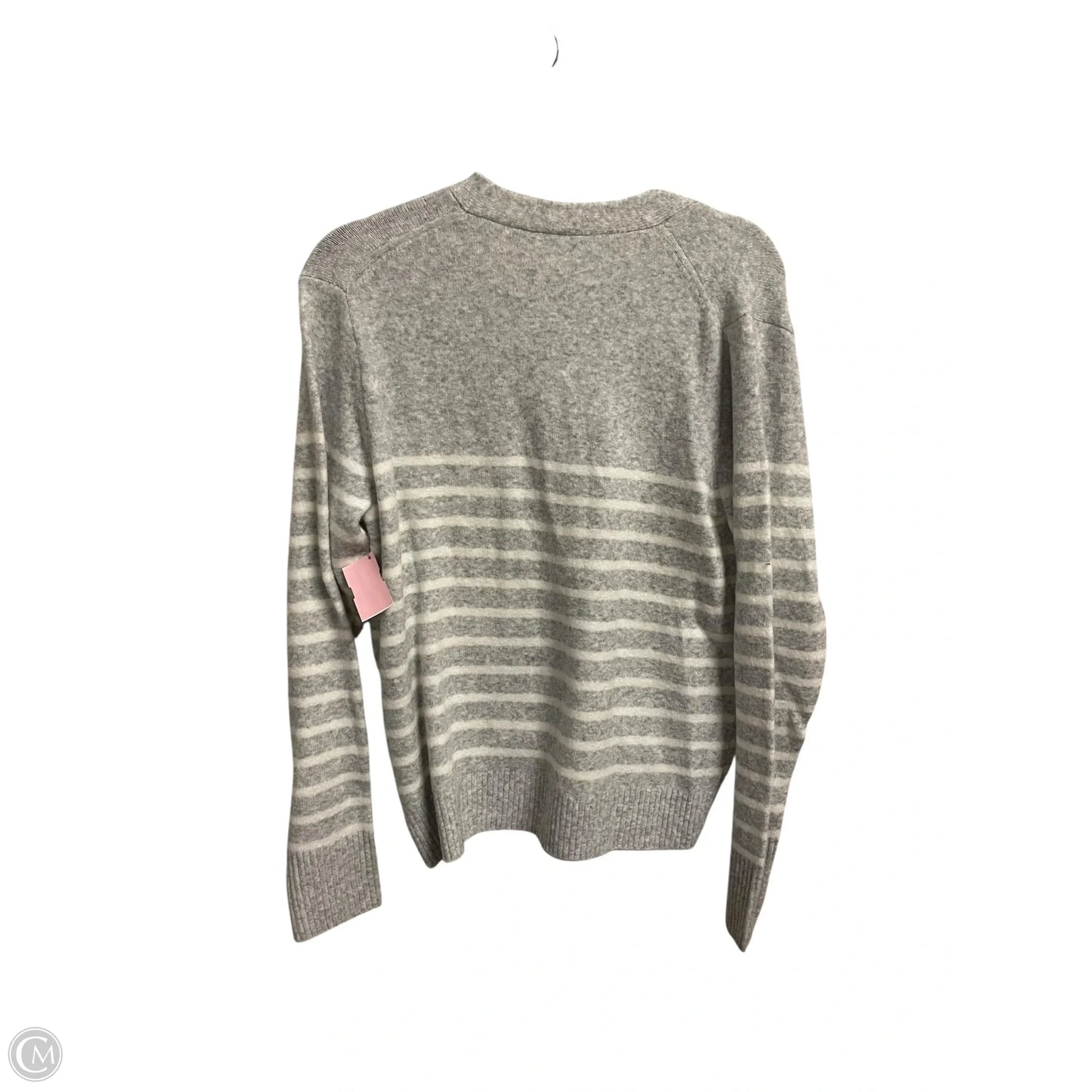 Sweater Cardigan By J. Crew In Grey, Size: L