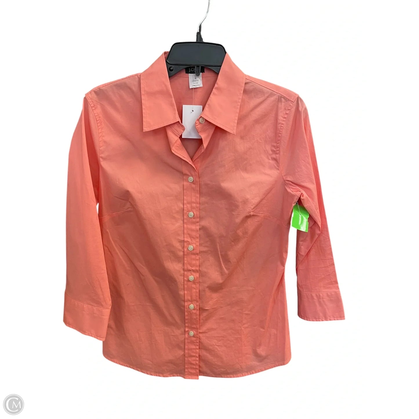 Top Long Sleeve By J. Crew In Pink, Size: M