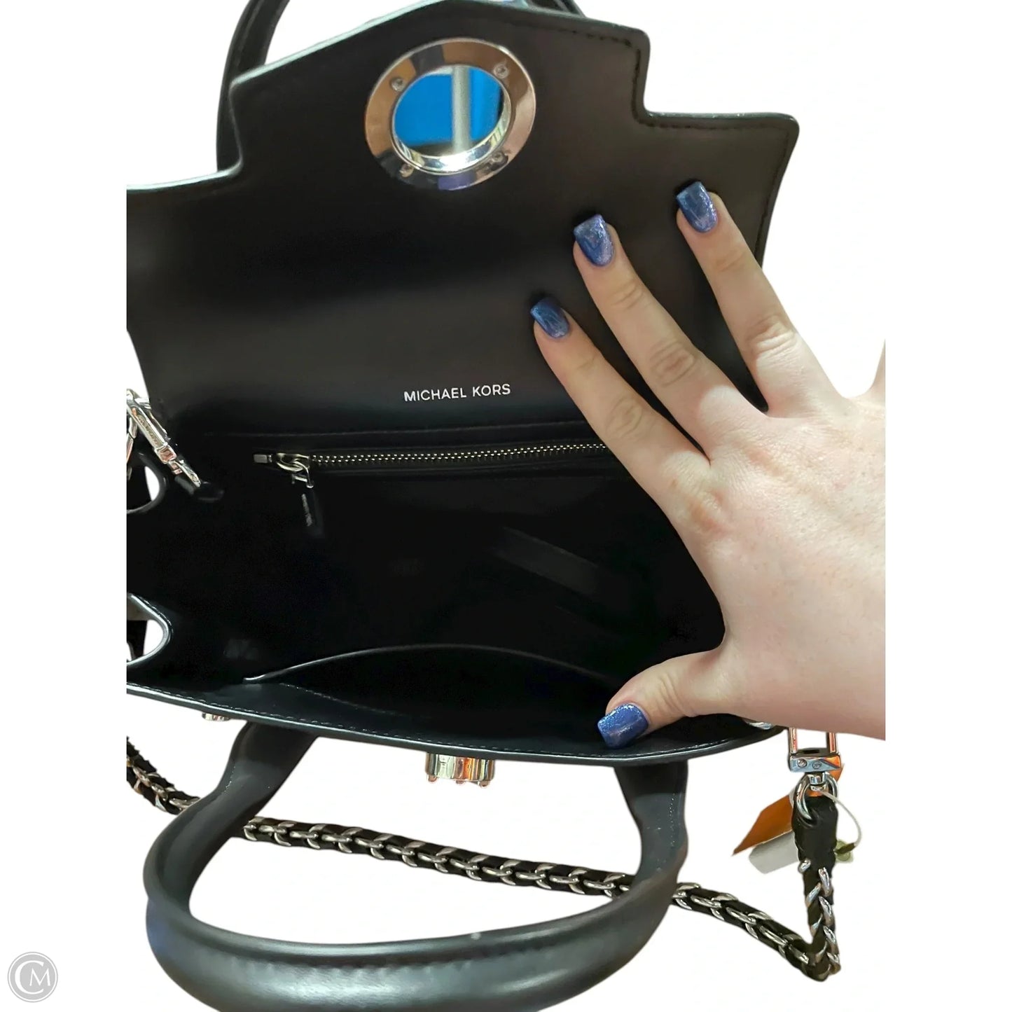 Handbag Designer By Michael Kors, Size: Medium