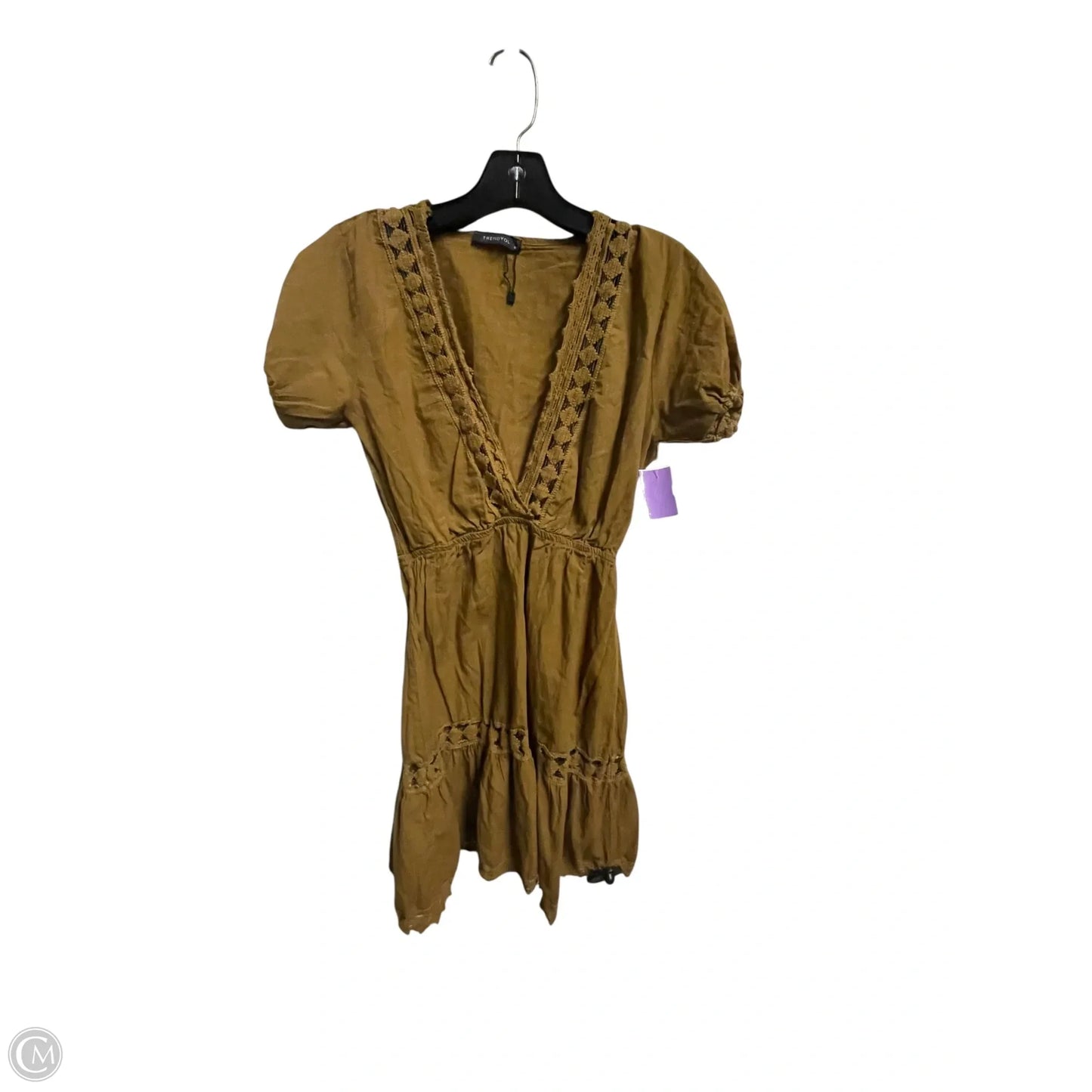 Dress Casual Short By Clothes Mentor In Brown, Size: S