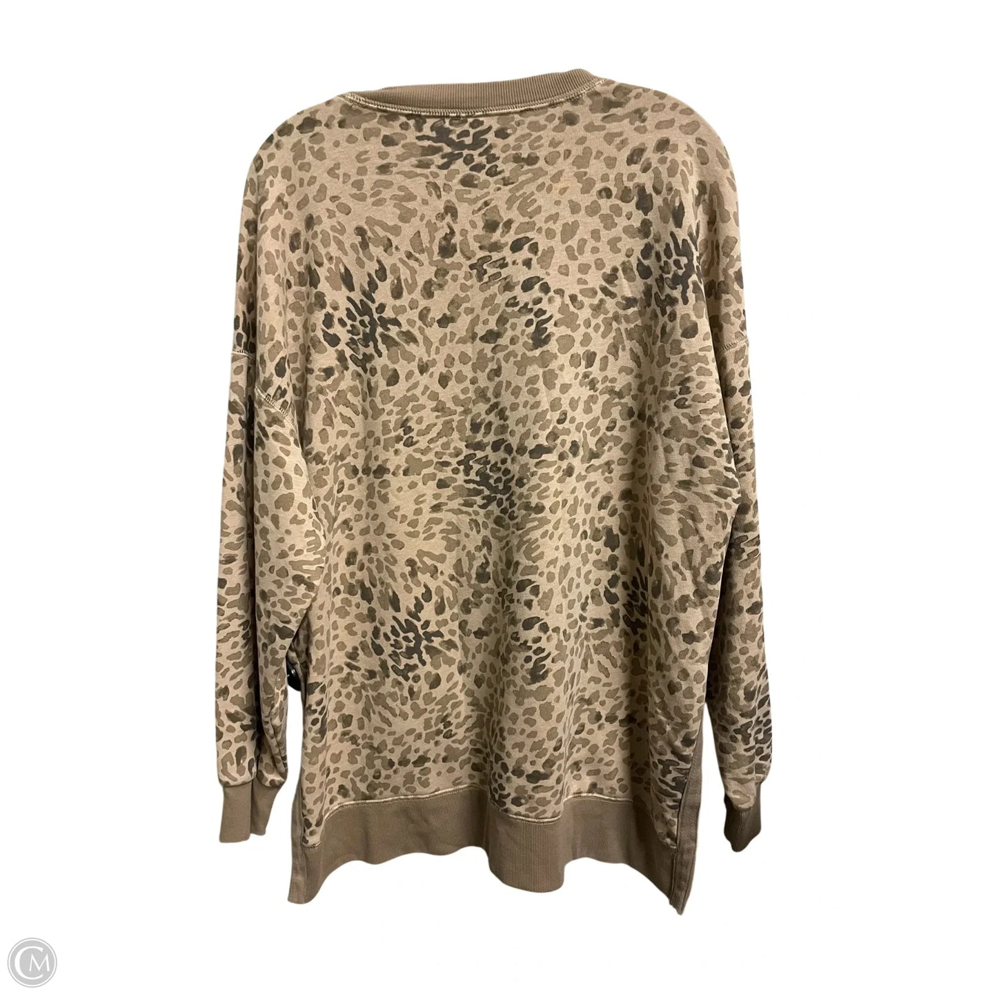 Sweatshirt Collar By Old Navy In Animal Print, Size: M
