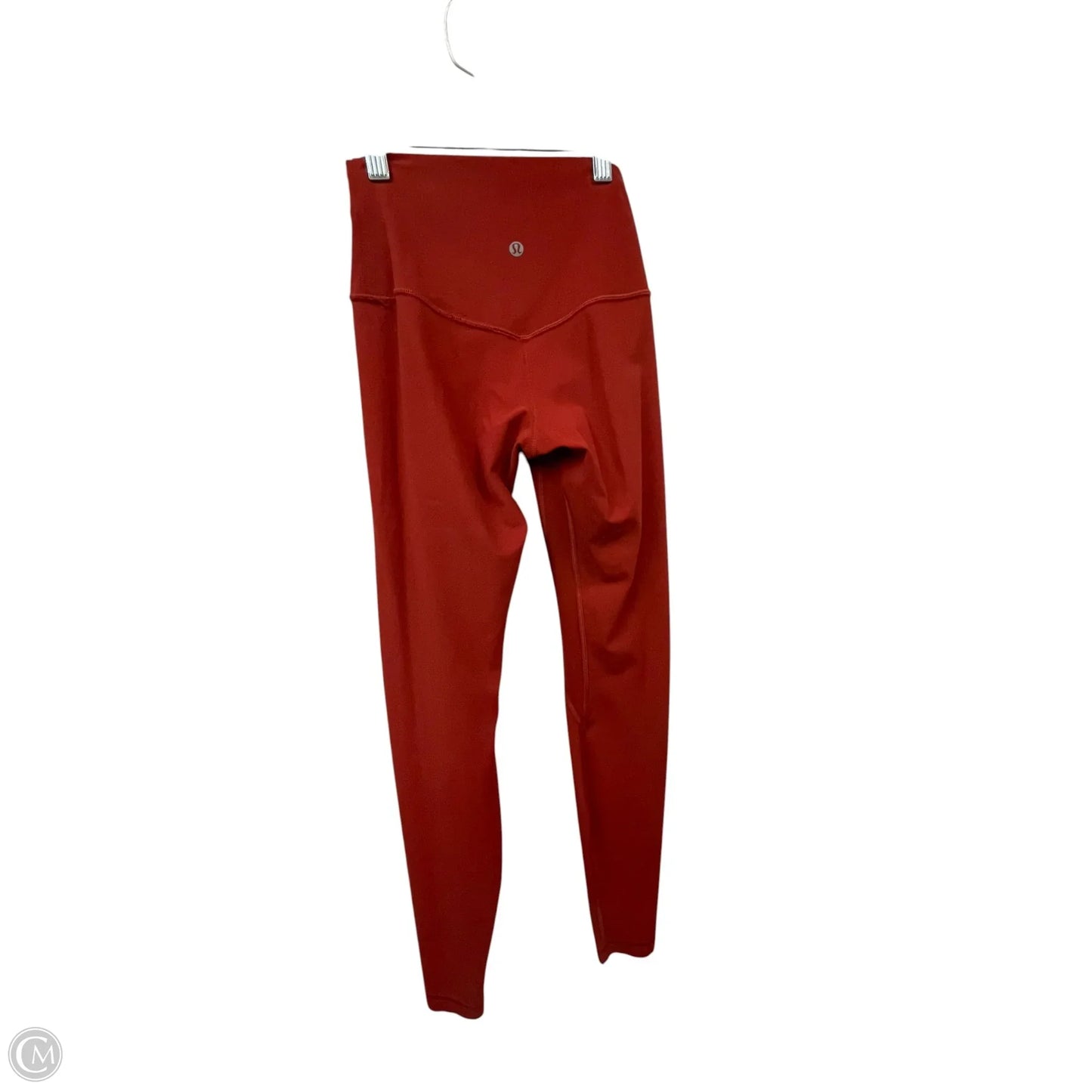 Athletic Leggings By Lululemon In Orange, Size: 2