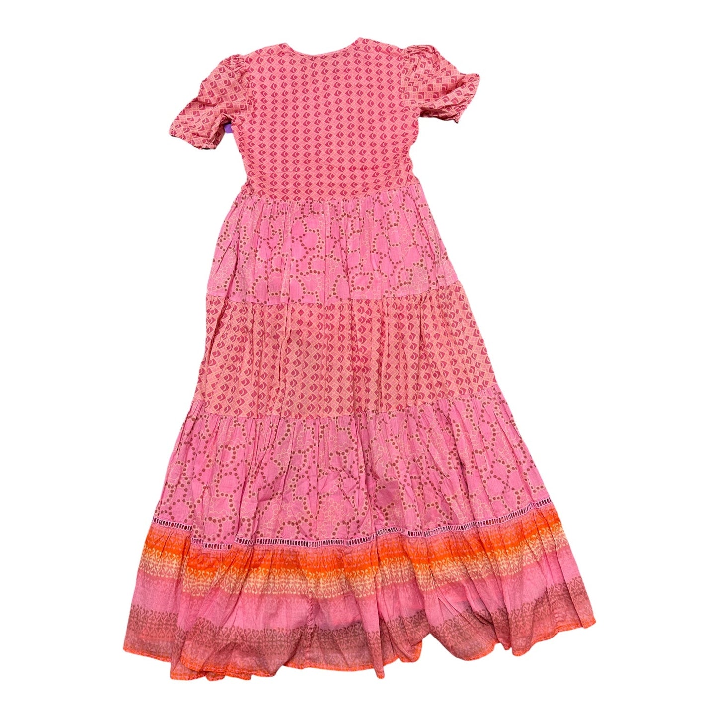 Dress Casual Maxi By Cma In Orange & Pink, Size:Xs