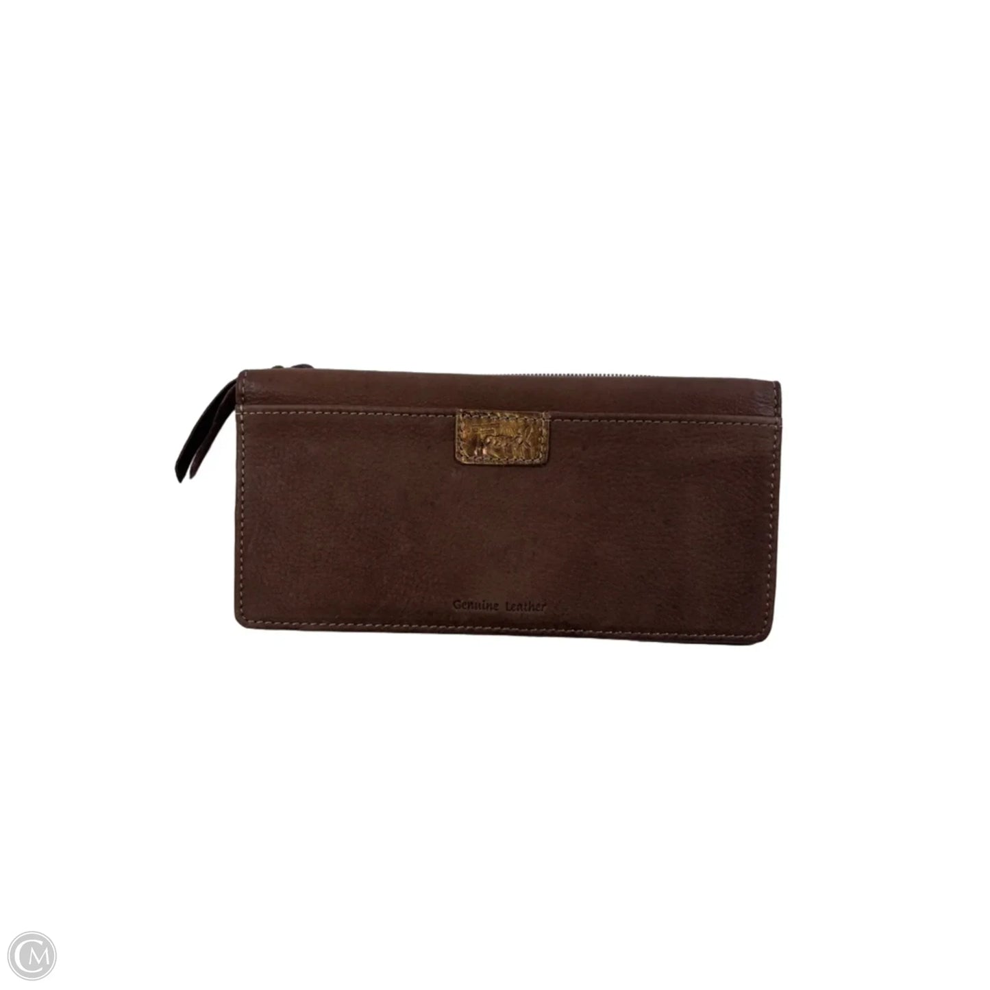 Wallet Leather By Fossil, Size: Small