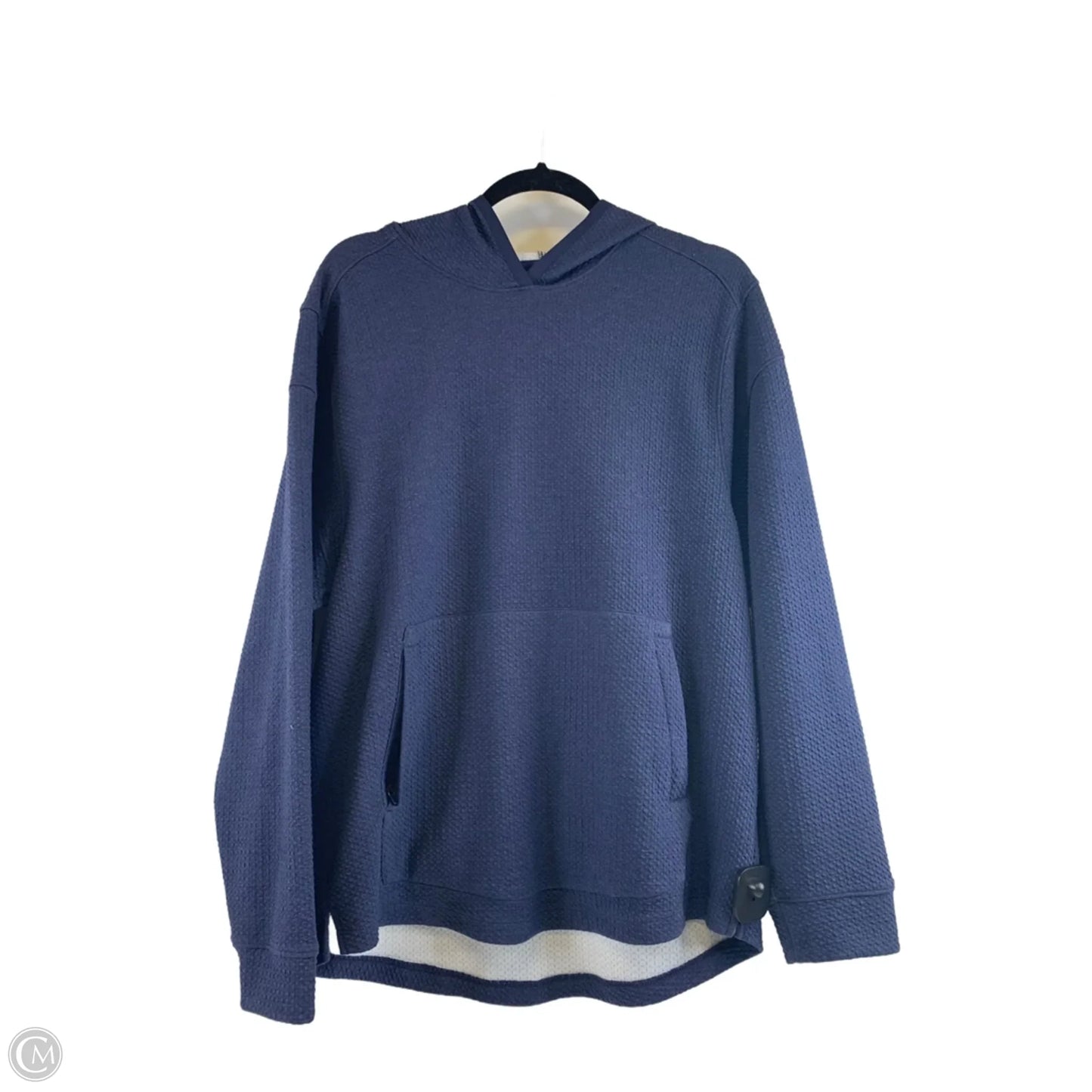 Athletic Top Long Sleeve Hoodie By All In Motion In Navy, Size: M