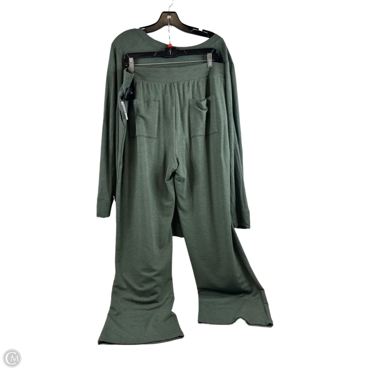 Lounge Set Pants By Soma In Green, Size: Xl