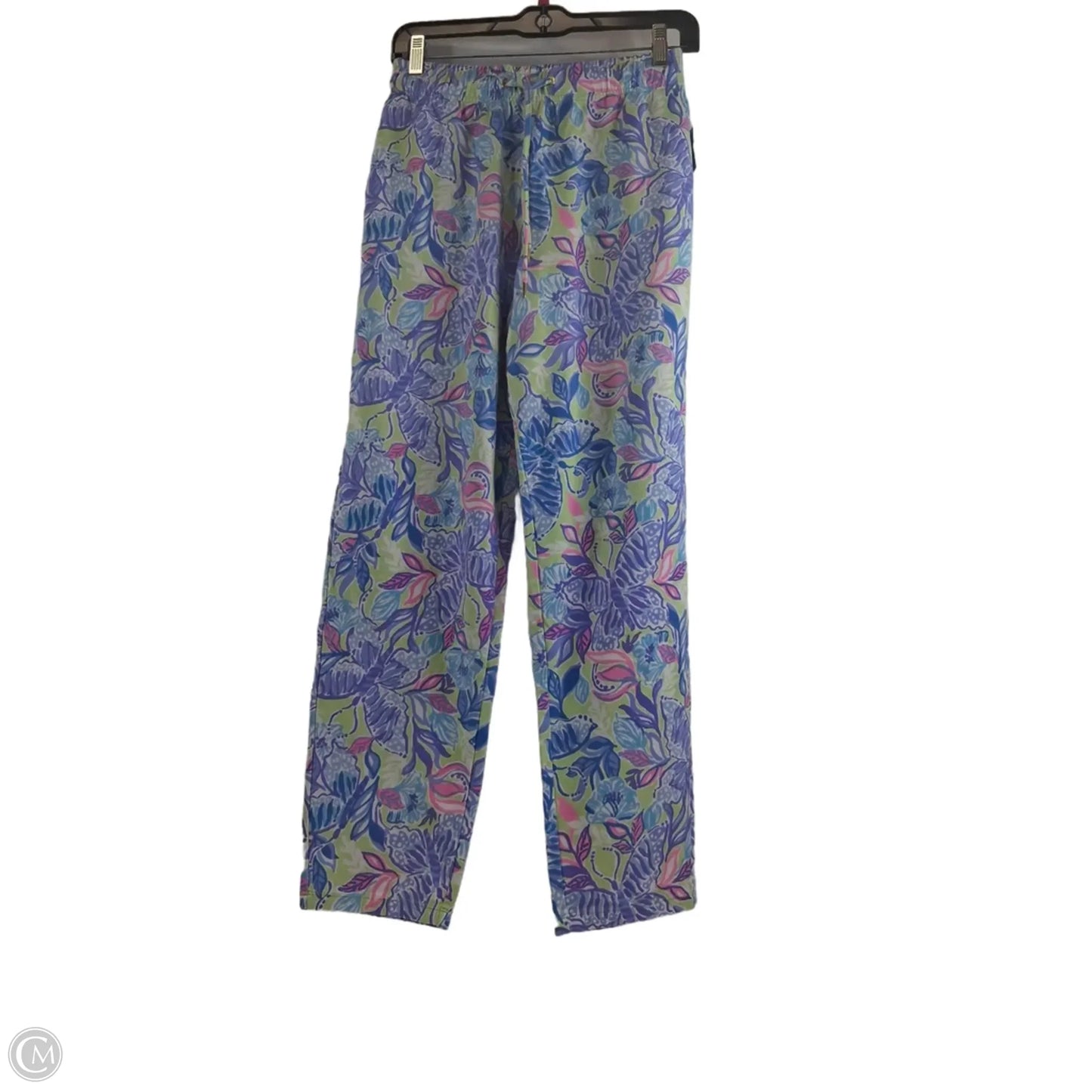 Pants Designer By Lilly Pulitzer In Pink & Purple, Size: Xl