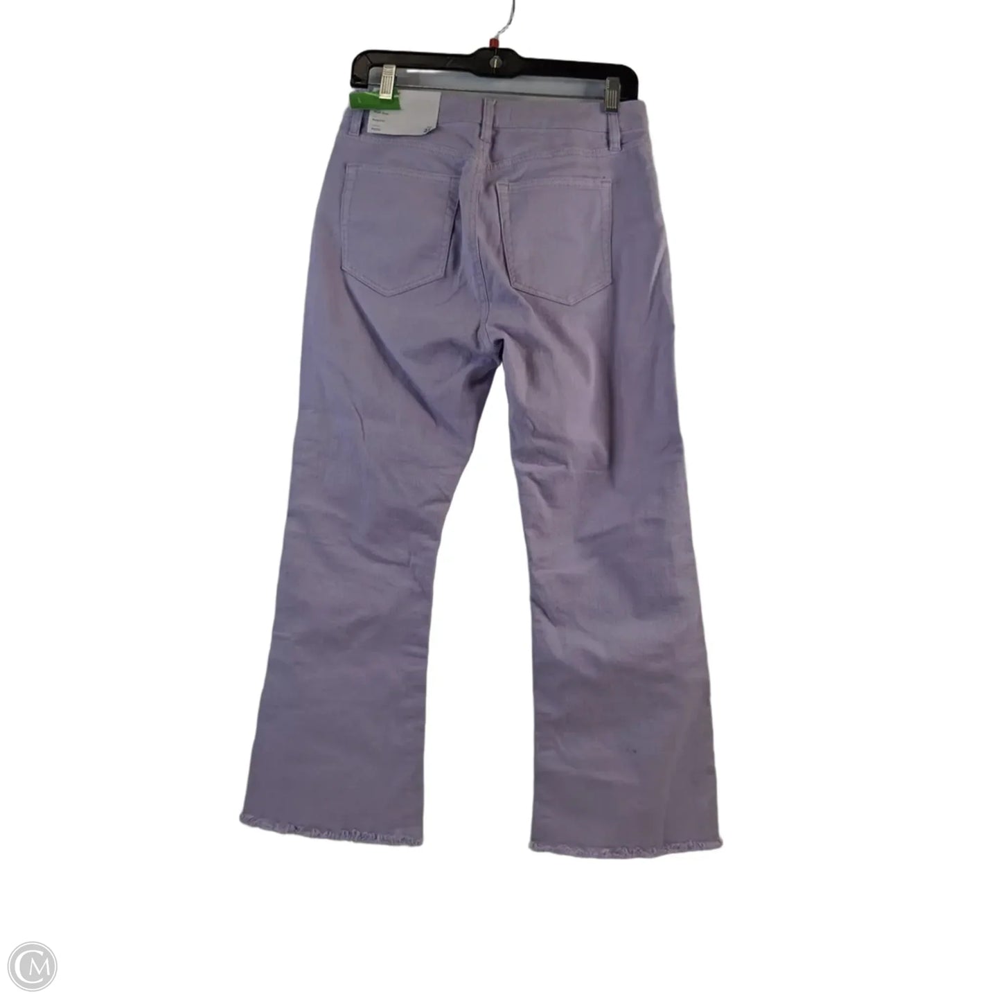 Jeans Cropped By Loft In Purple, Size: 6