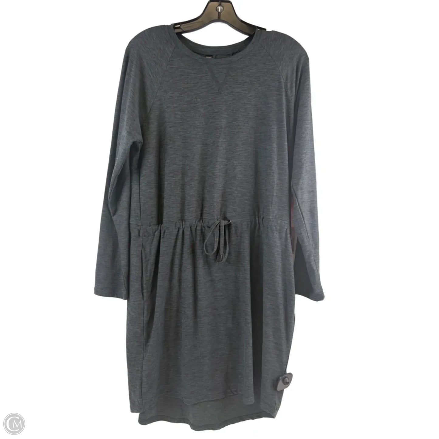 Athletic Dress By Kyodan In Grey, Size: M