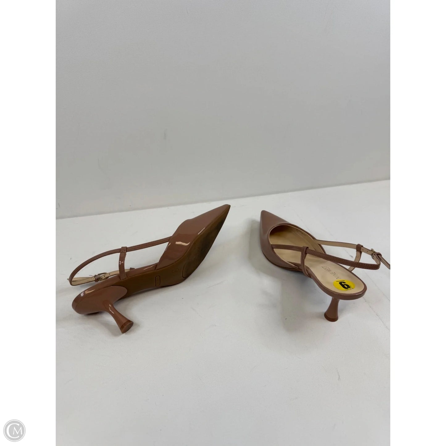 Shoes Heels Kitten By Nine West In Beige, Size: 9