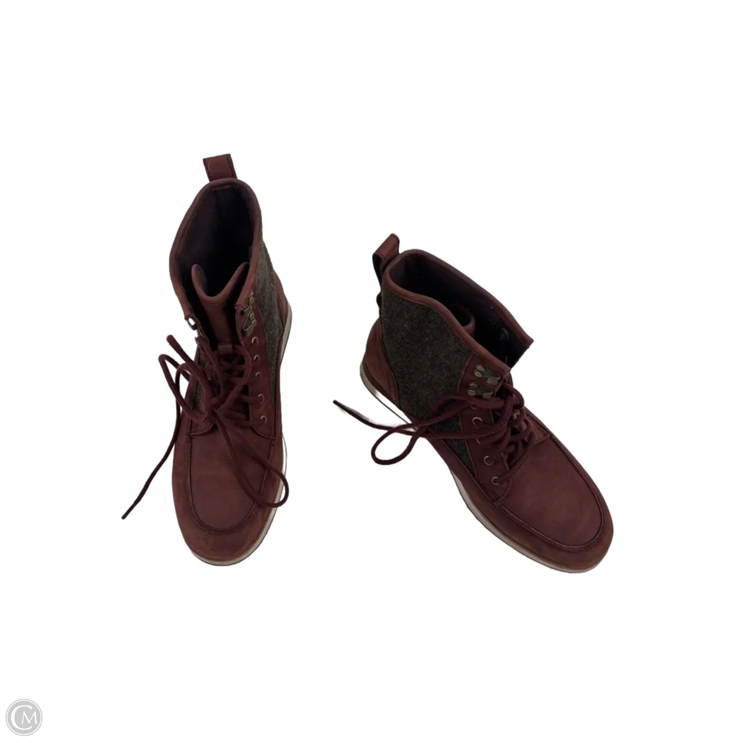 Boots Ankle Flats By Merrell In Brown, Size: 9