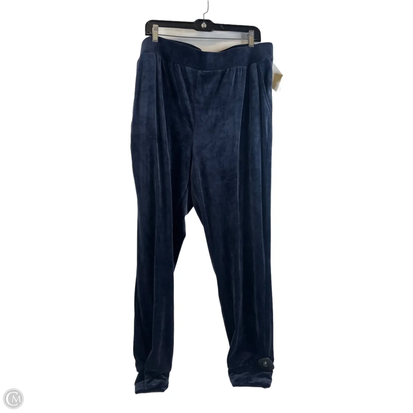 Lounge Set Pants By Cable And Gauge In Navy, Size: 2x
