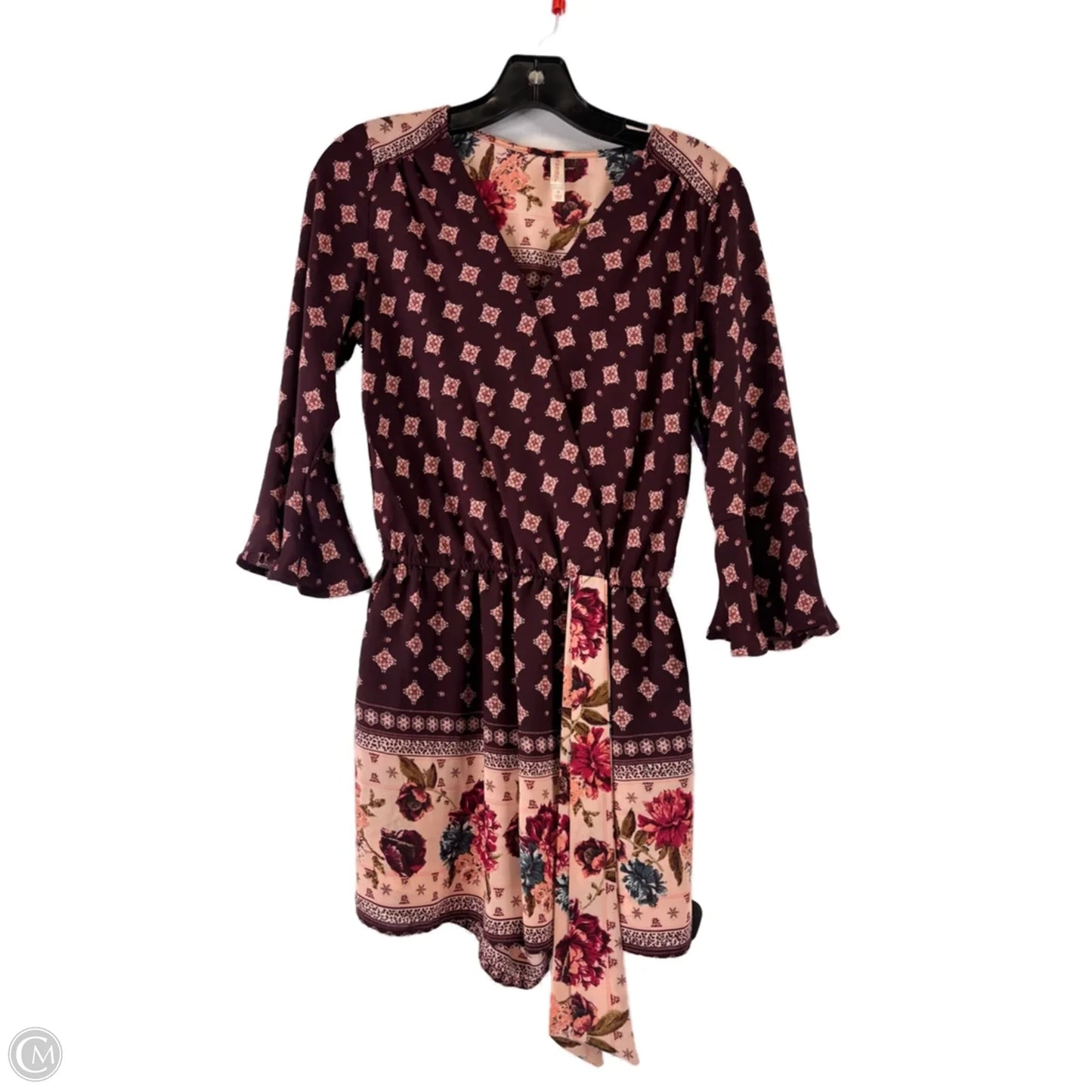 Dress Casual Short By Xhilaration In Pink & Red, Size: S