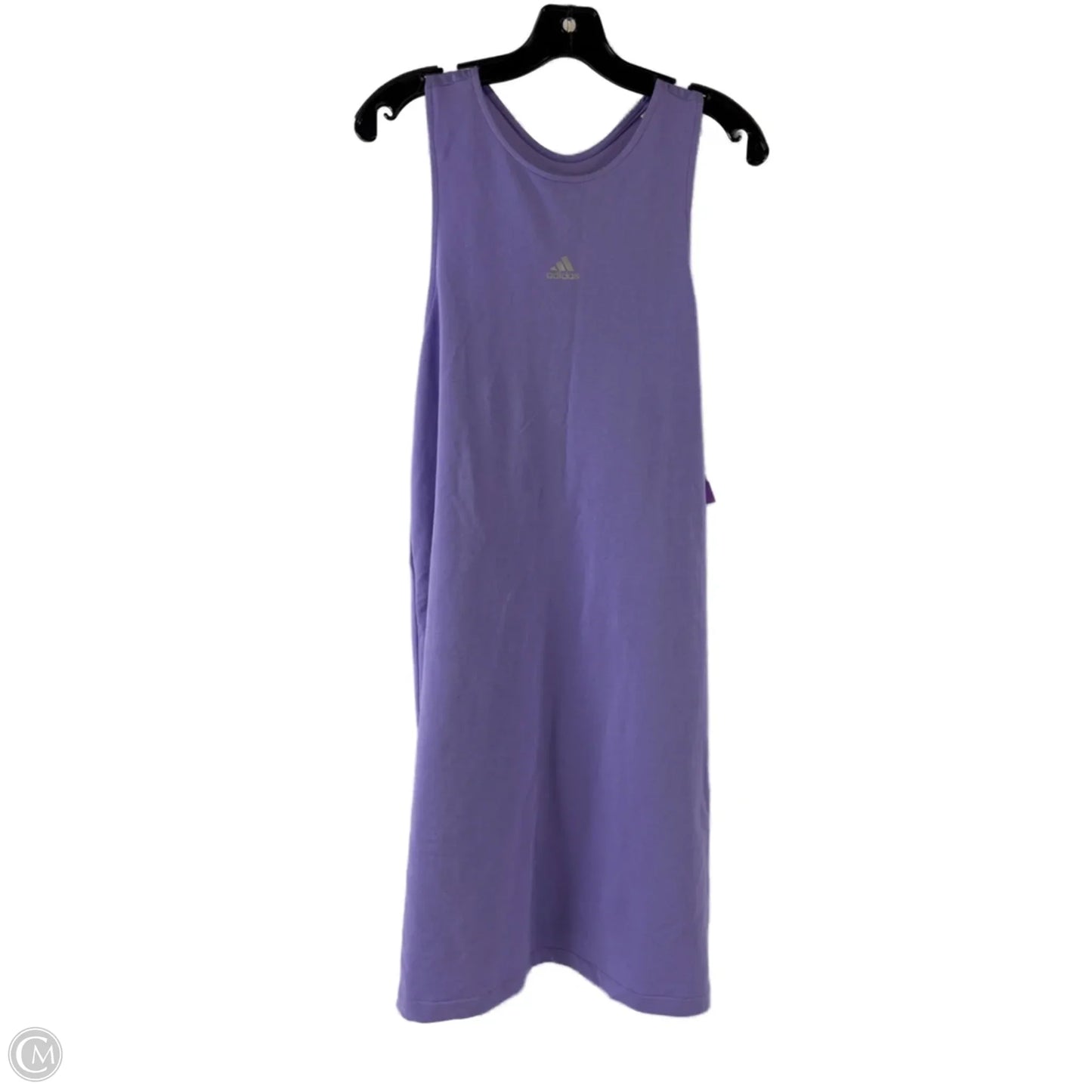 Athletic Dress By Adidas In Purple, Size: Xl