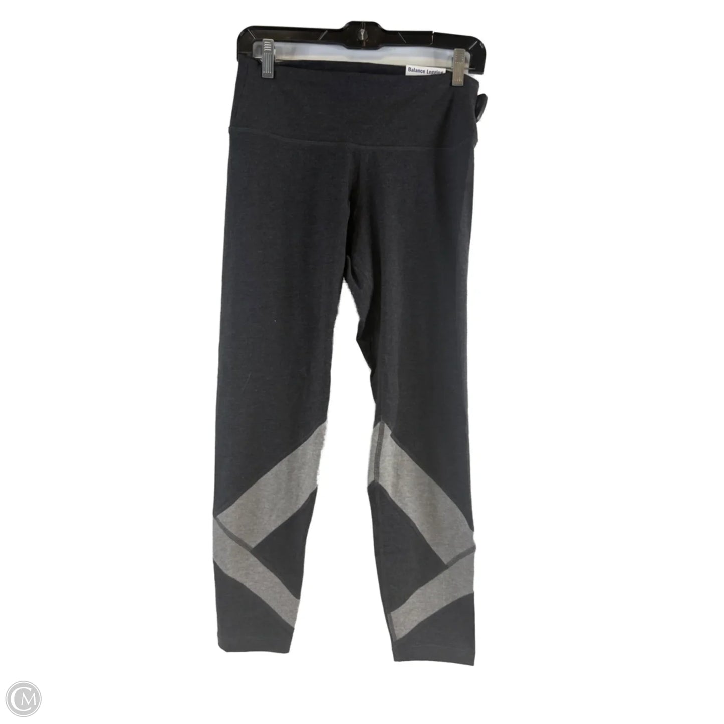 Athletic Leggings Capris By Old Navy In Grey & White, Size: L