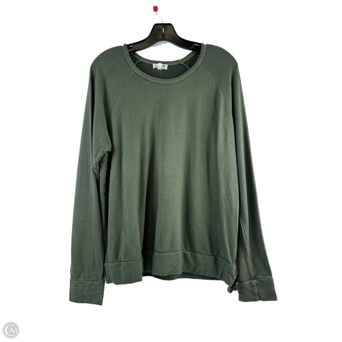 Top Long Sleeve By Sundry In Green, Size: M